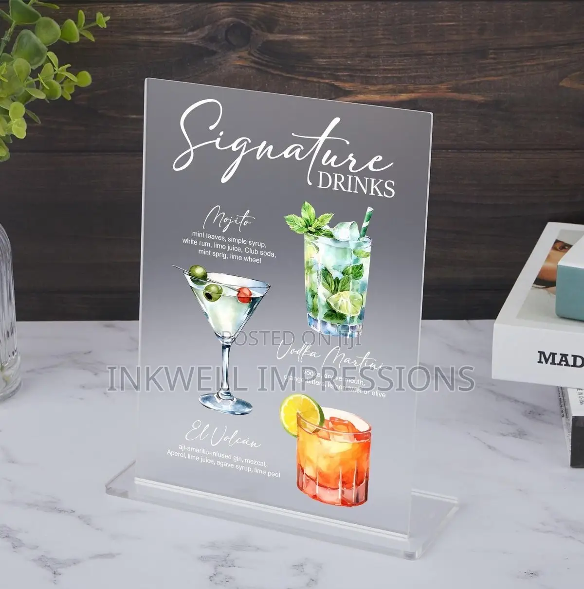 Neat and Nice Table Stand or Table Talker