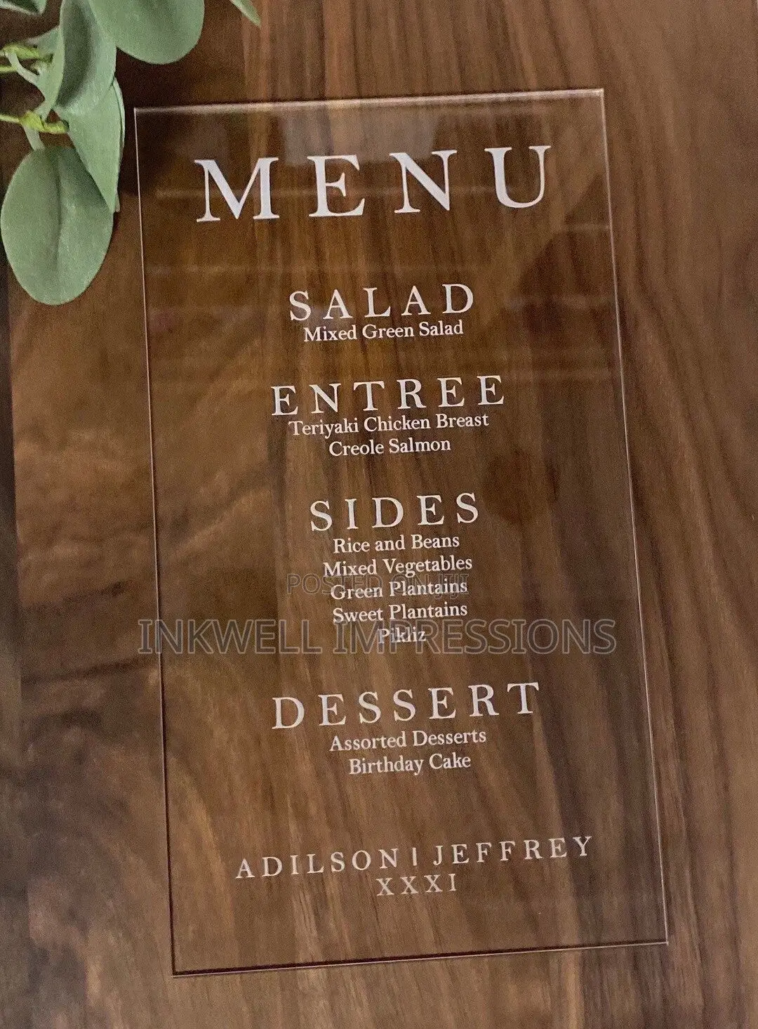 Neat and Nice Table Stand or Table Talker