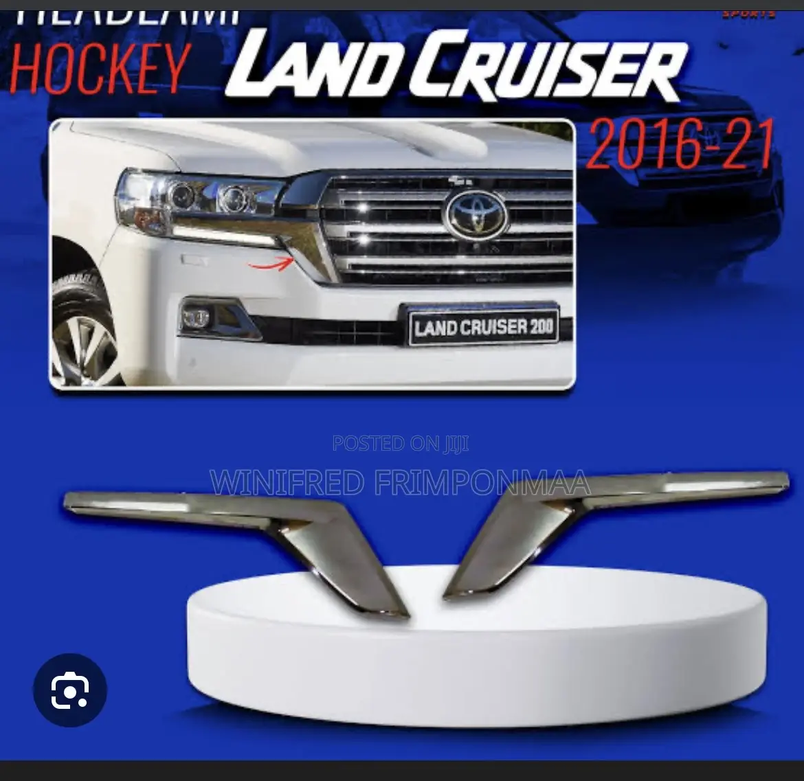 Landcuriser Headlight Strip
