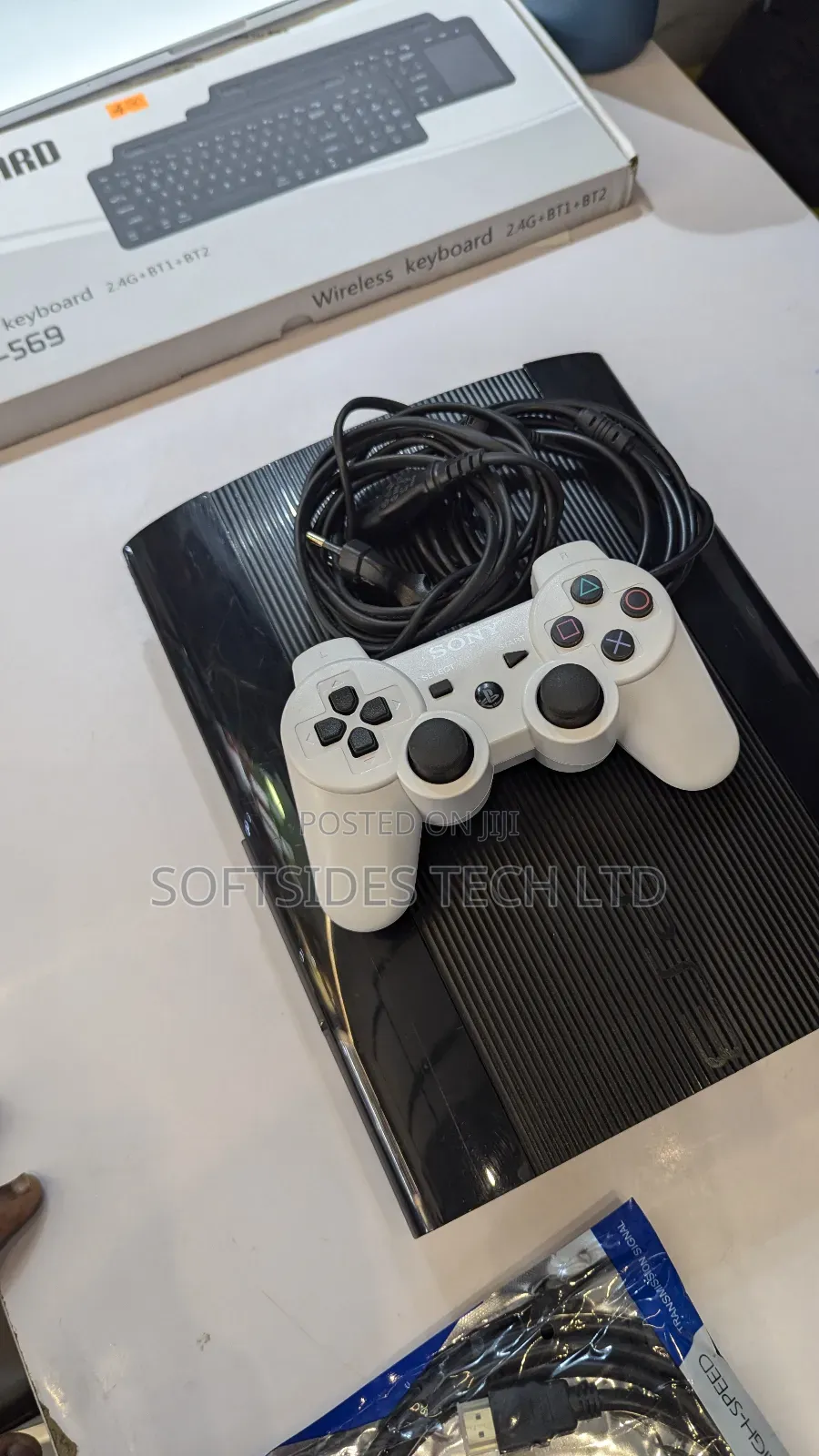 Black Nice Playstation 3 Slim With Ganes For Sale In Accra