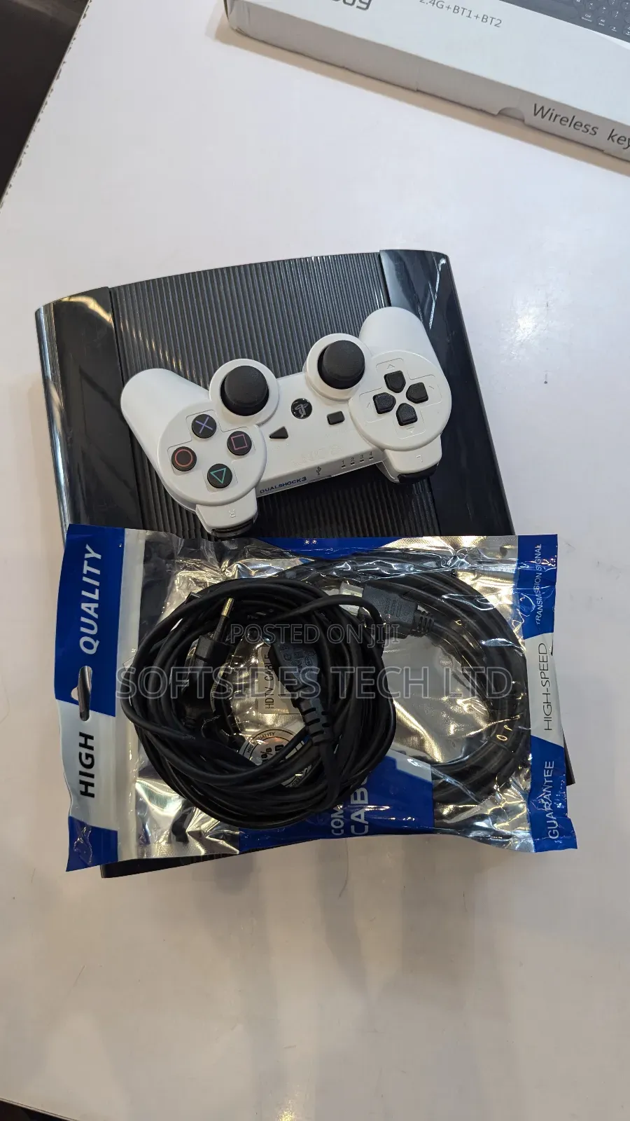 Black Nice Playstation 3 Slim With Ganes For Sale In Accra