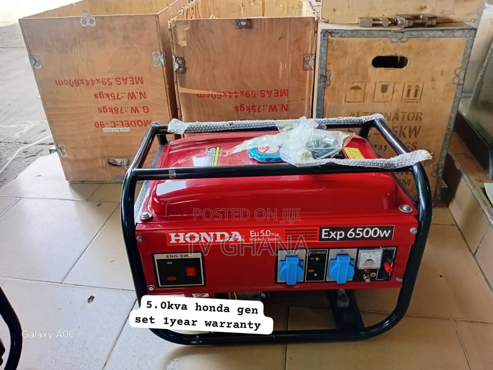 Honda 6500w Generator – Strong Affordable6500watt 5.0kva