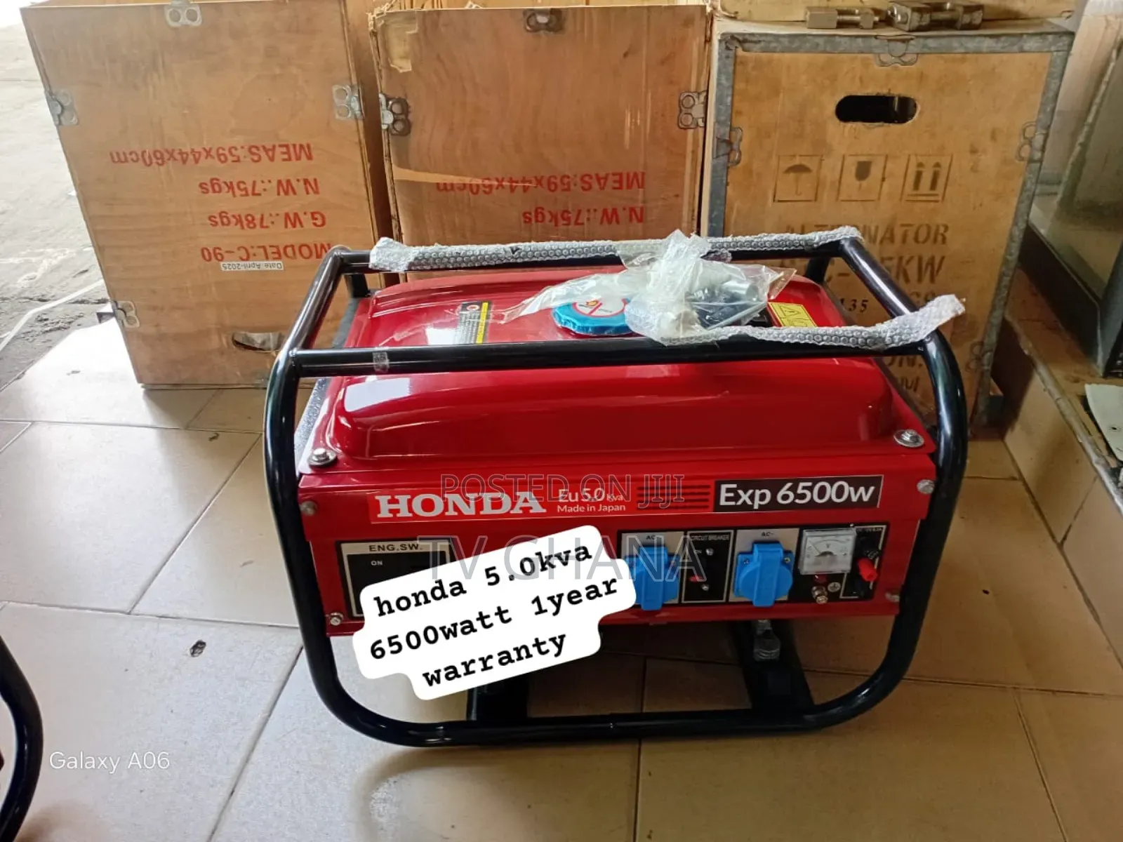 Honda 5.0 Big Tank 6500w Generator 5.0 6500watt