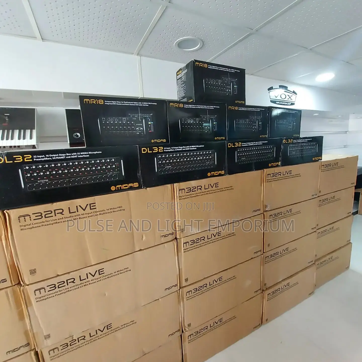 Midas Mr18 18-channel Tablet-controlled Digital Mixer