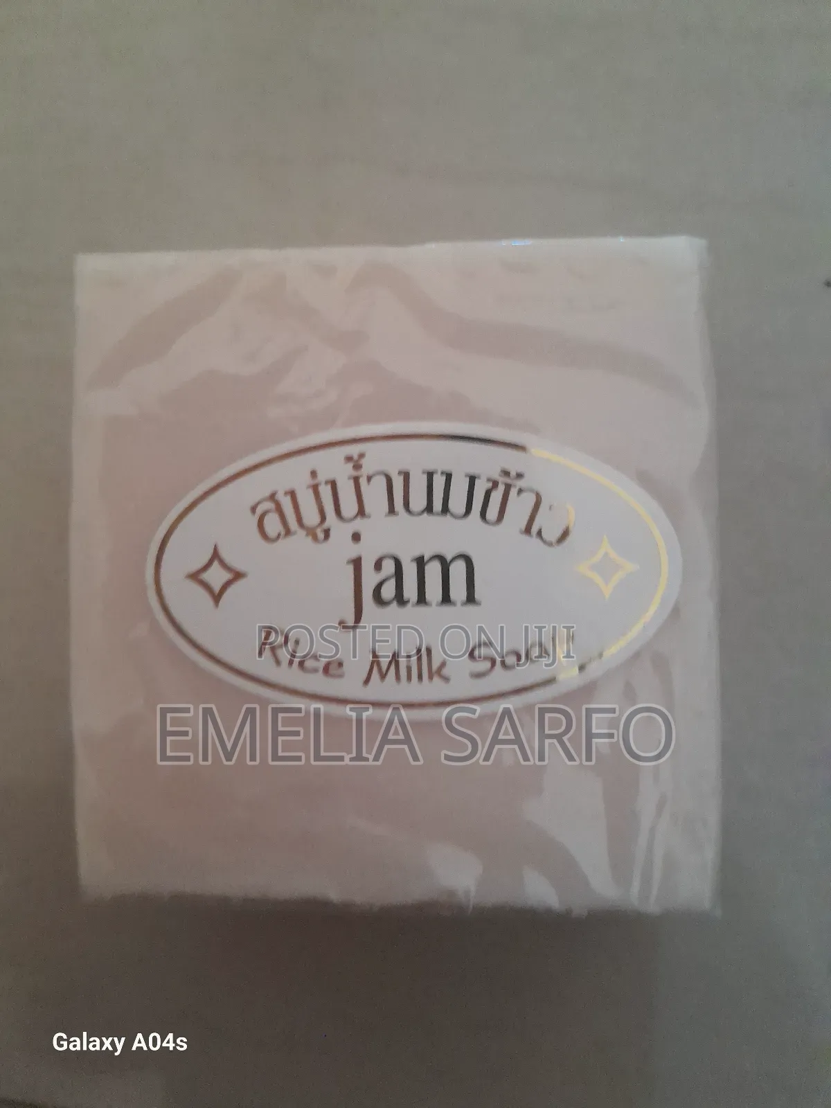 Jam Rice Milk Soap