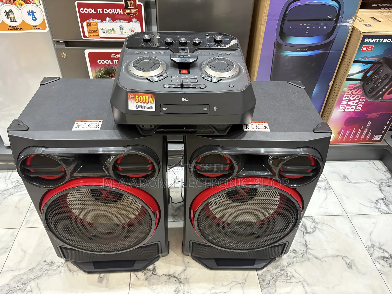 Lg Xbooom 5000 Watts Sound Output