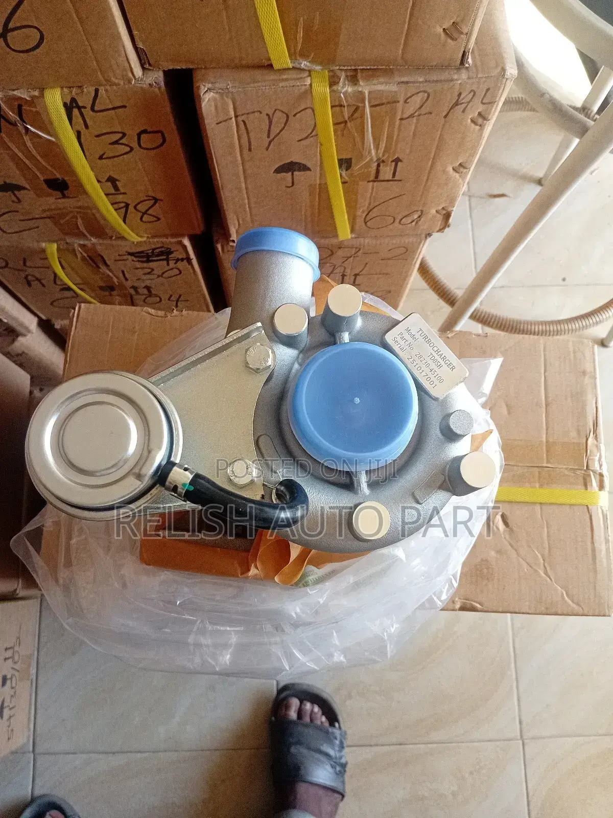Original Turbocharger for Hyundai 4d34(Mighty)Mitsubish Canter 4d34ti