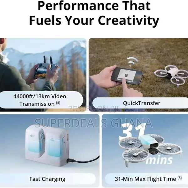 Dji Flip Fly More Combo With Rc 2 Screen Remote Controller, 4k