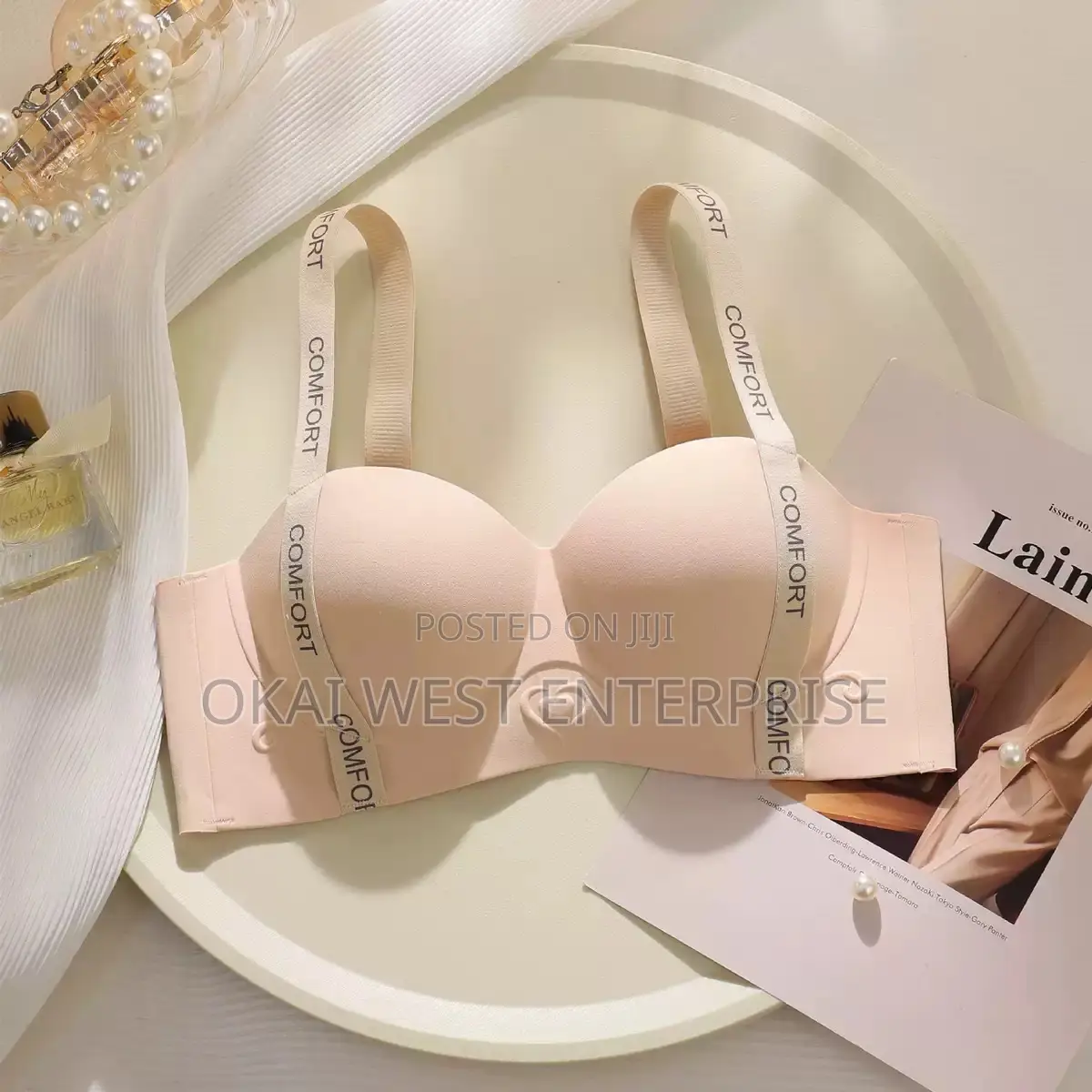Anti-sagging Push-up Bra For Small Breasts: Wire-free Support Lift