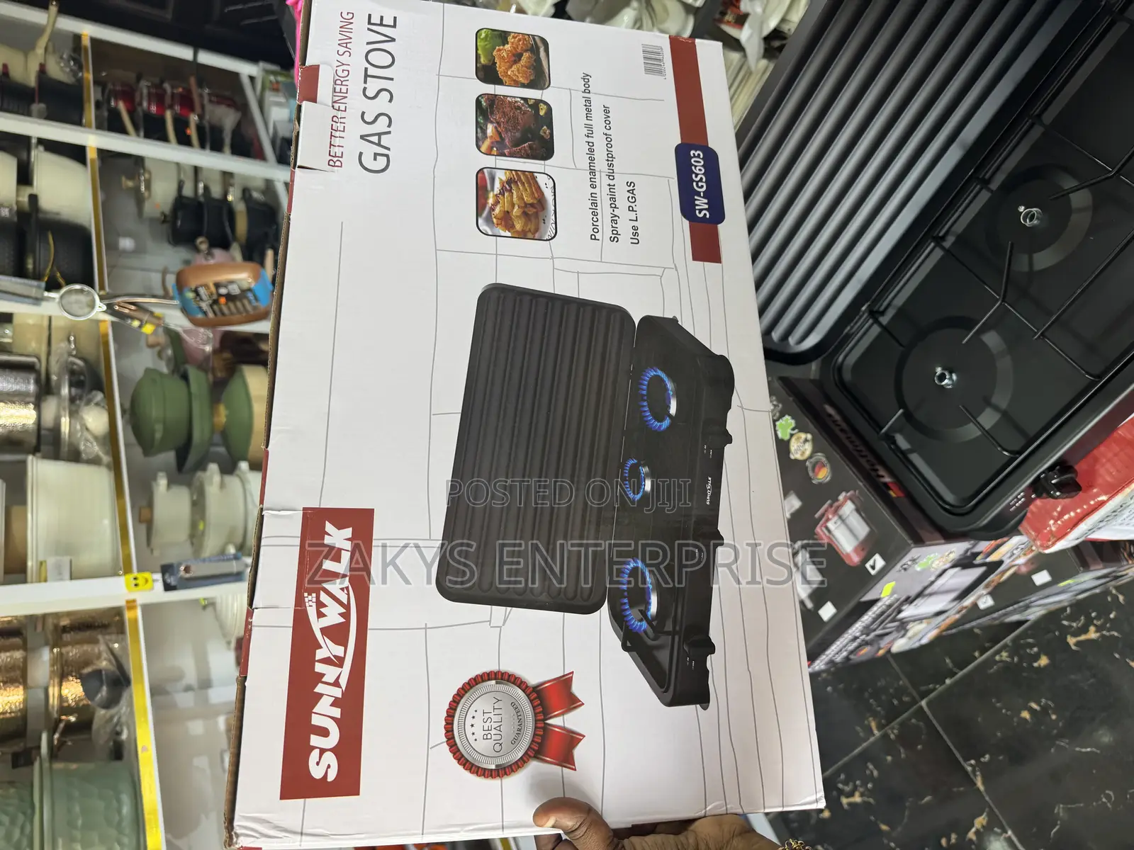 Table Top 3 Stove Burner