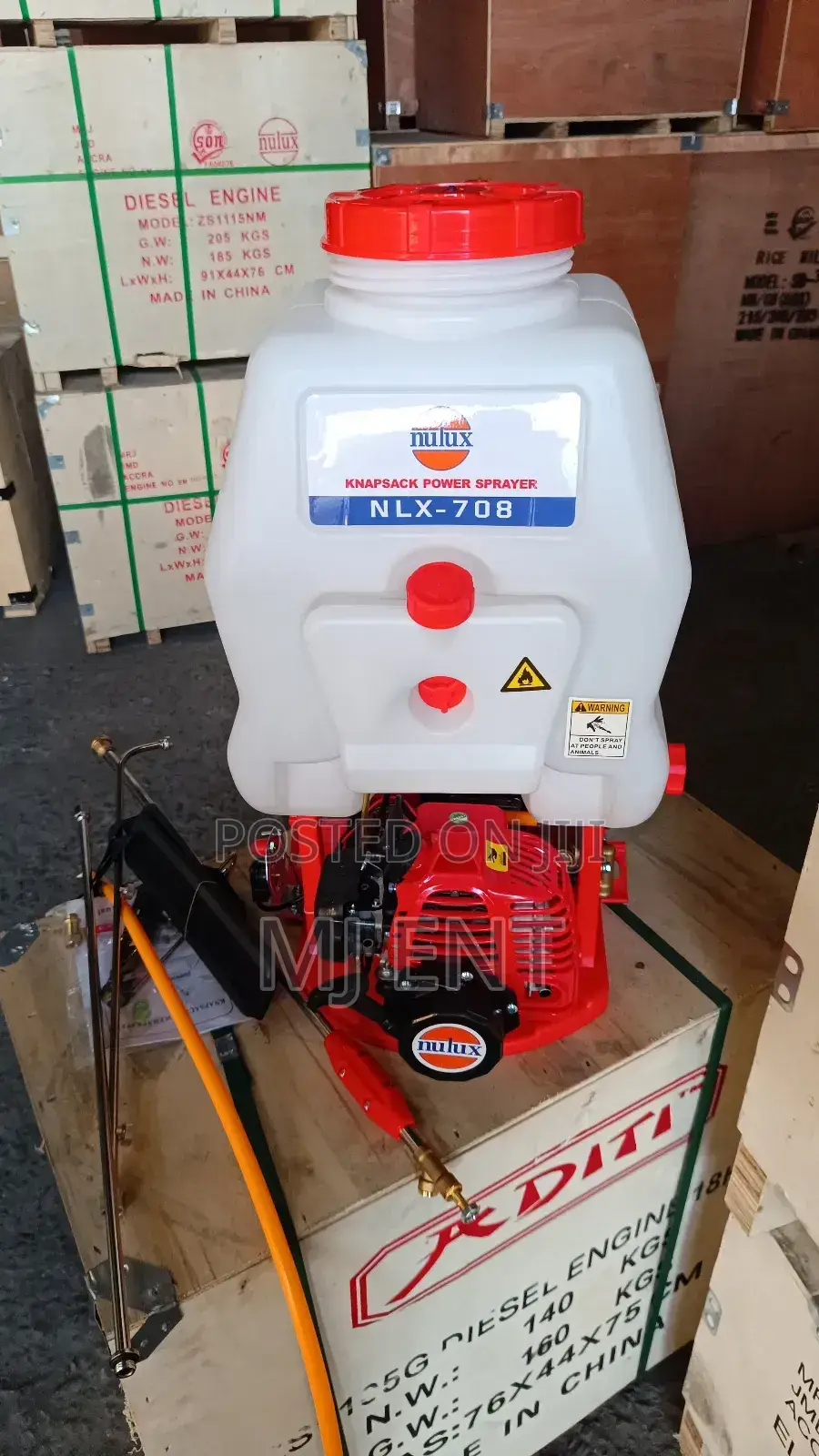 Knapsack Power Sprayer Nlx 708