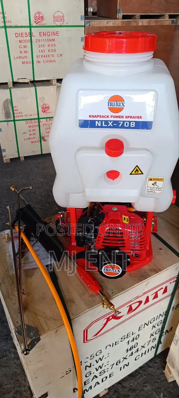 Knapsack Power Sprayer Nlx 708