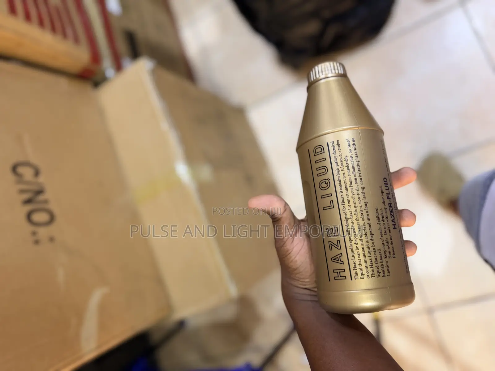 1-liter Bottle Of Haze Liquid