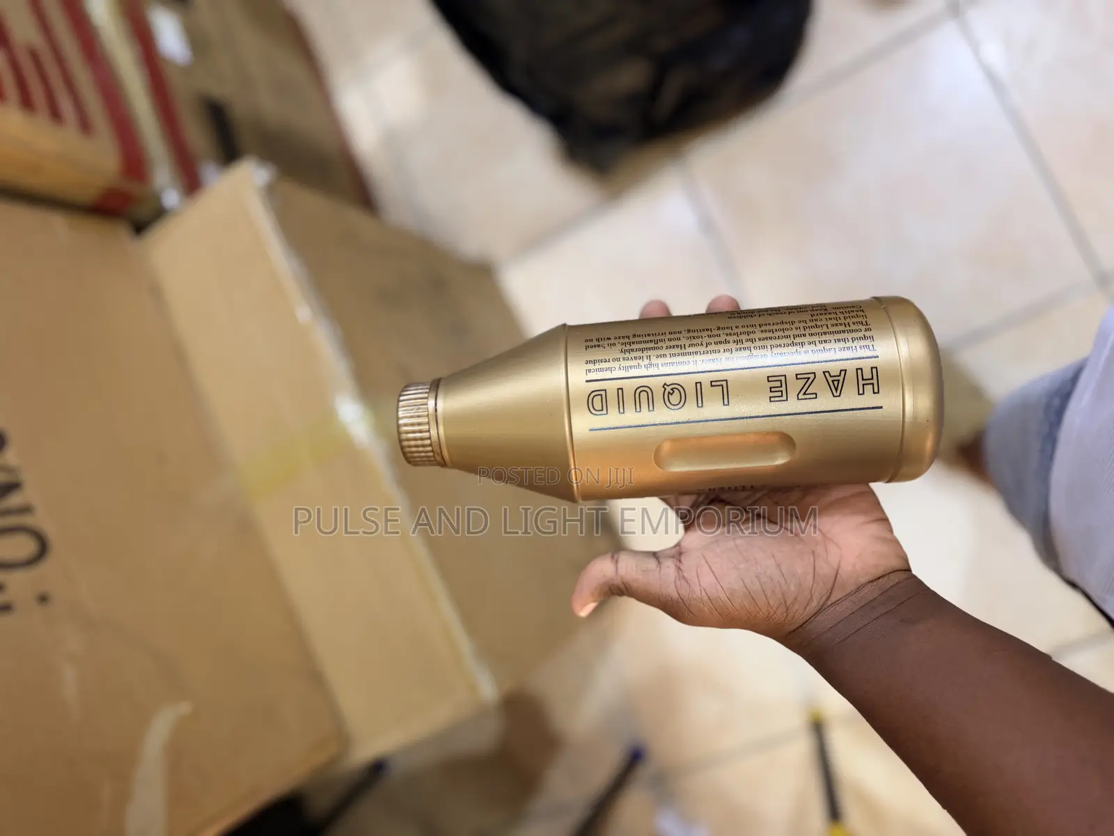 1-liter Bottle Of Haze Liquid