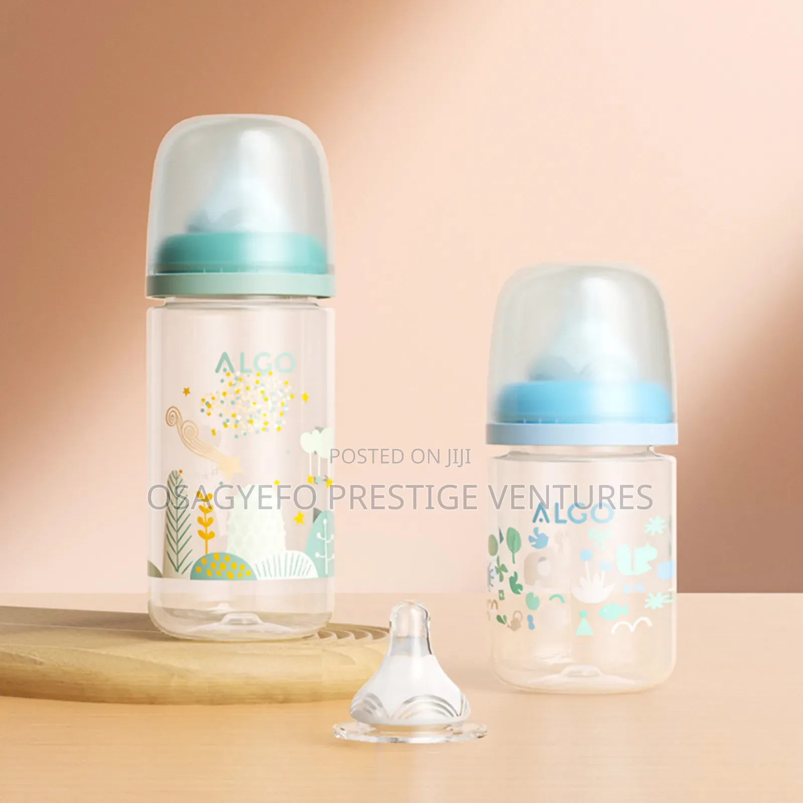 Anti Colic Free Feeding Bottle Set
