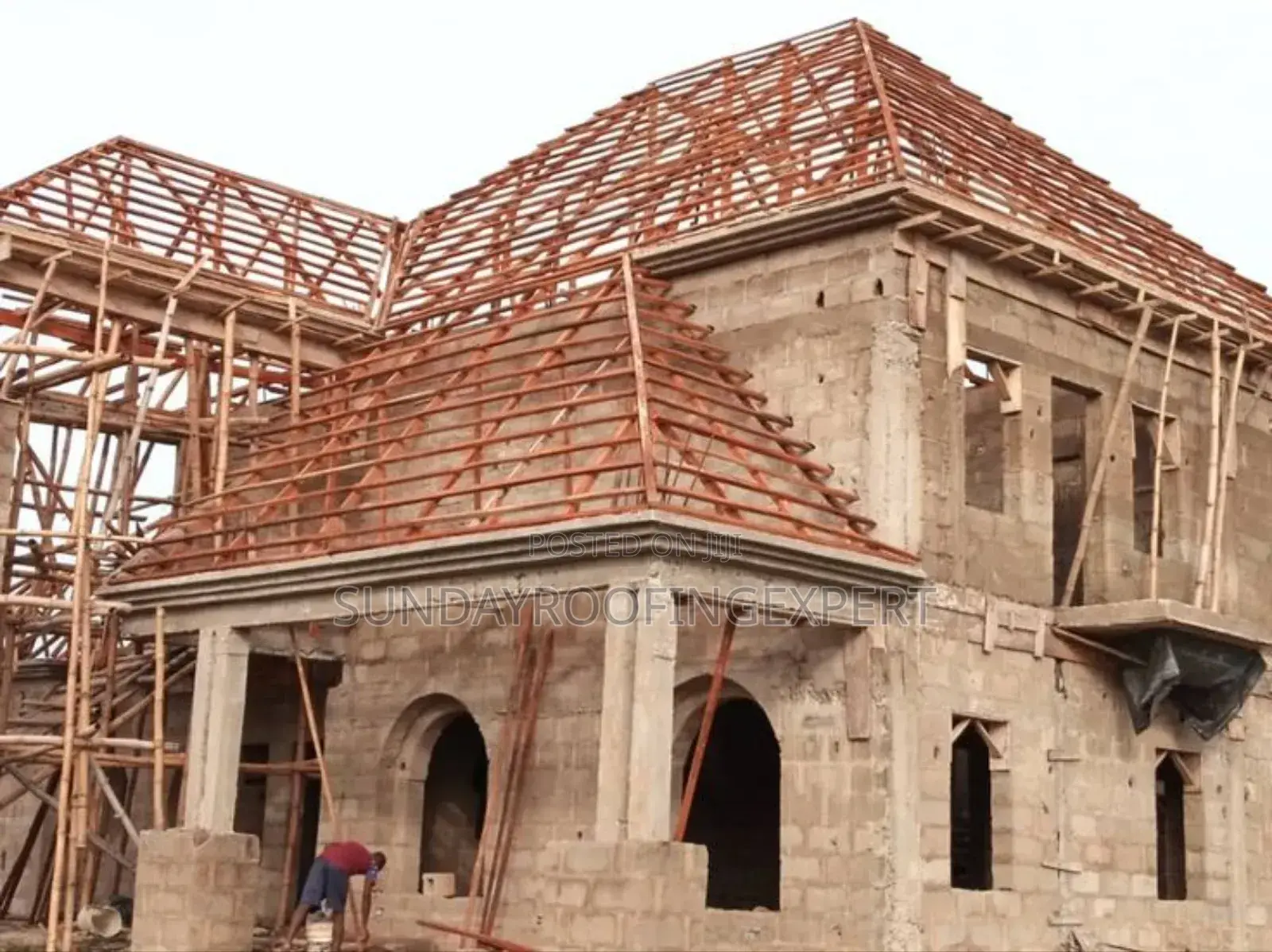Wood Wood and Euro Tiles
