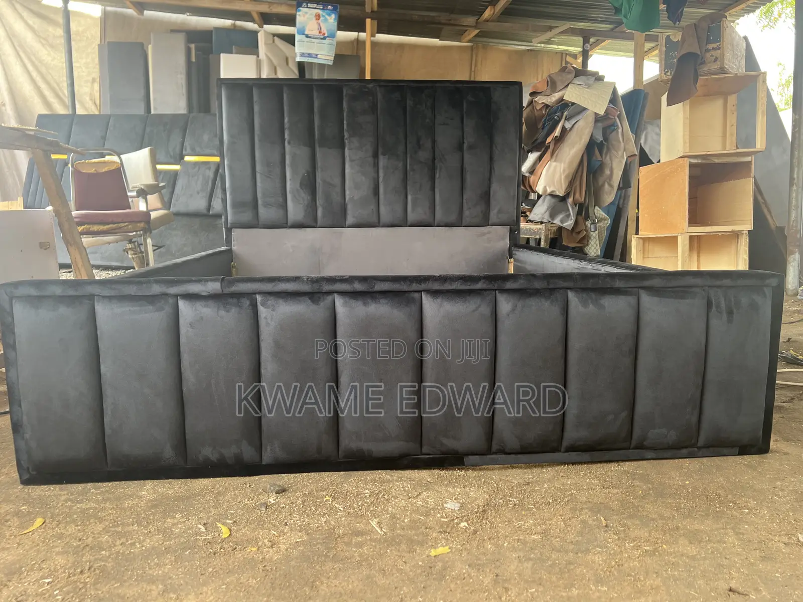 Black Double Bed Frame Available for Pick