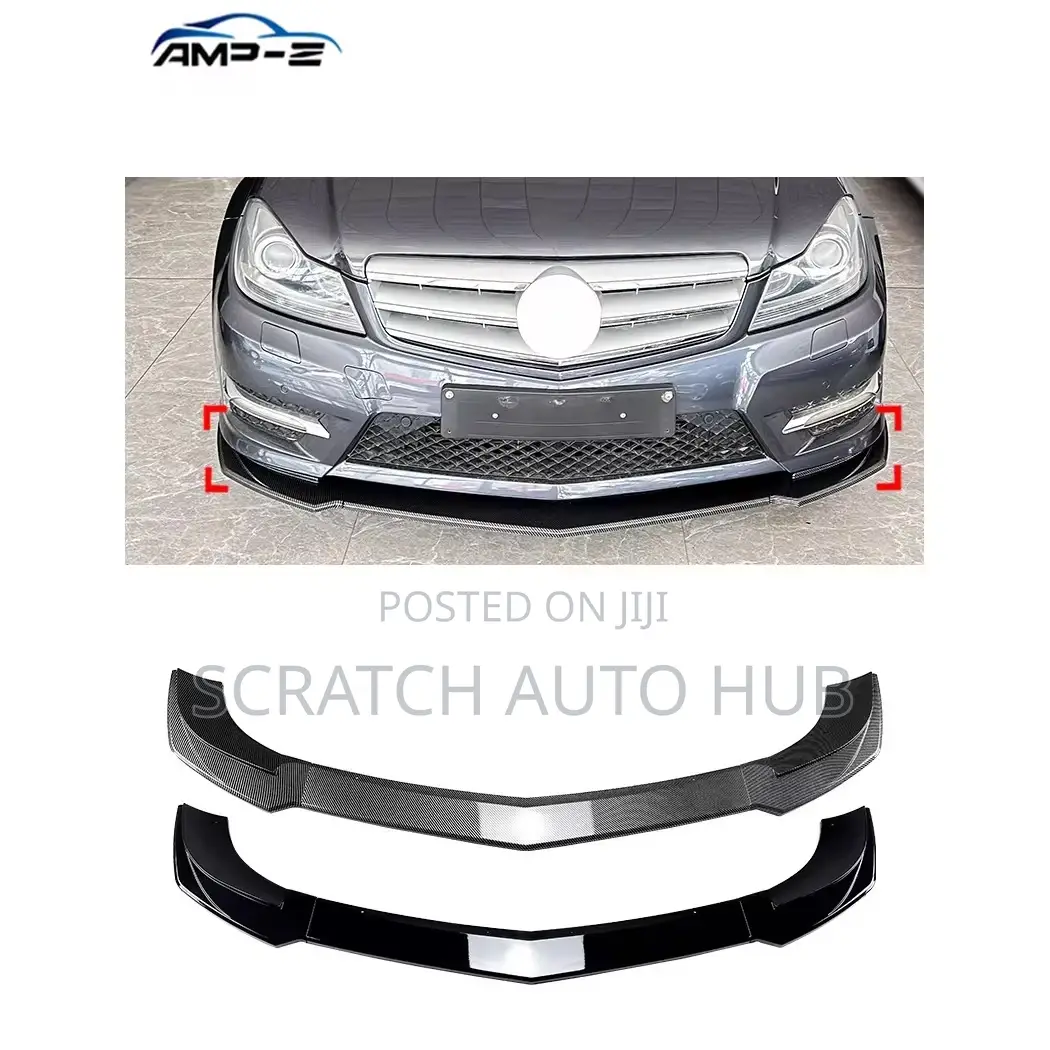 Mercedes Benz C250 W204 Front Bumper Lip