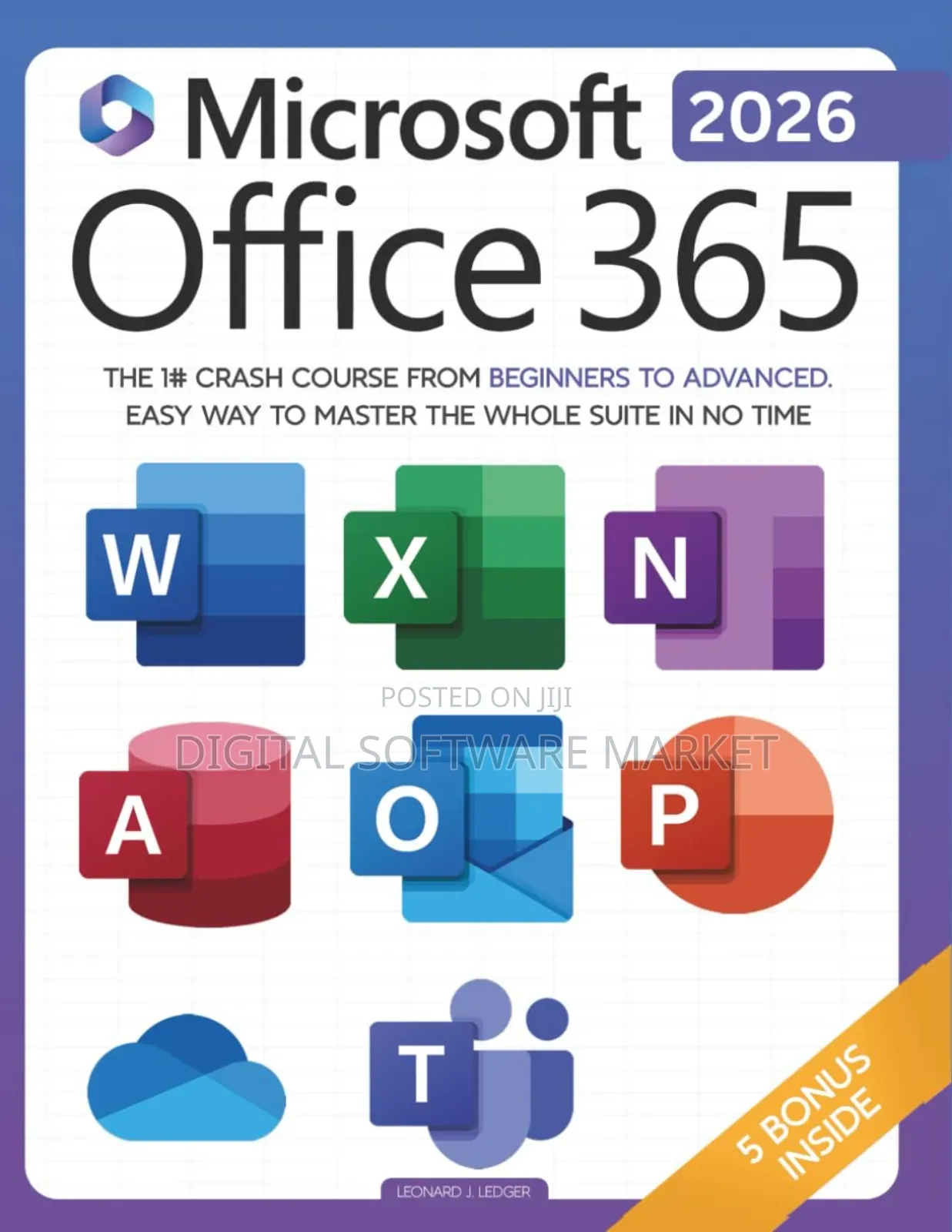 Microsoft Office 365 Five Devices(Lifetime License)100gb Cloud Storage