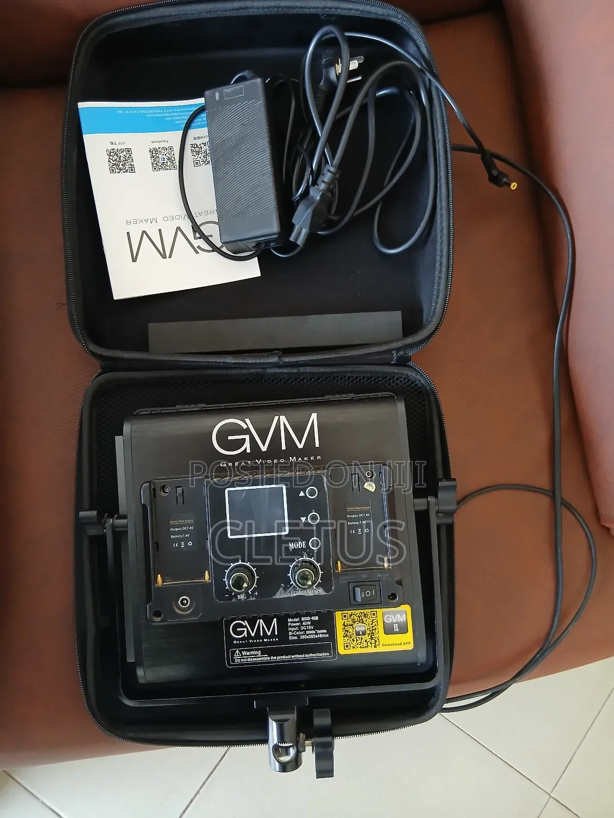 GVM 800d RGB Light for Sale