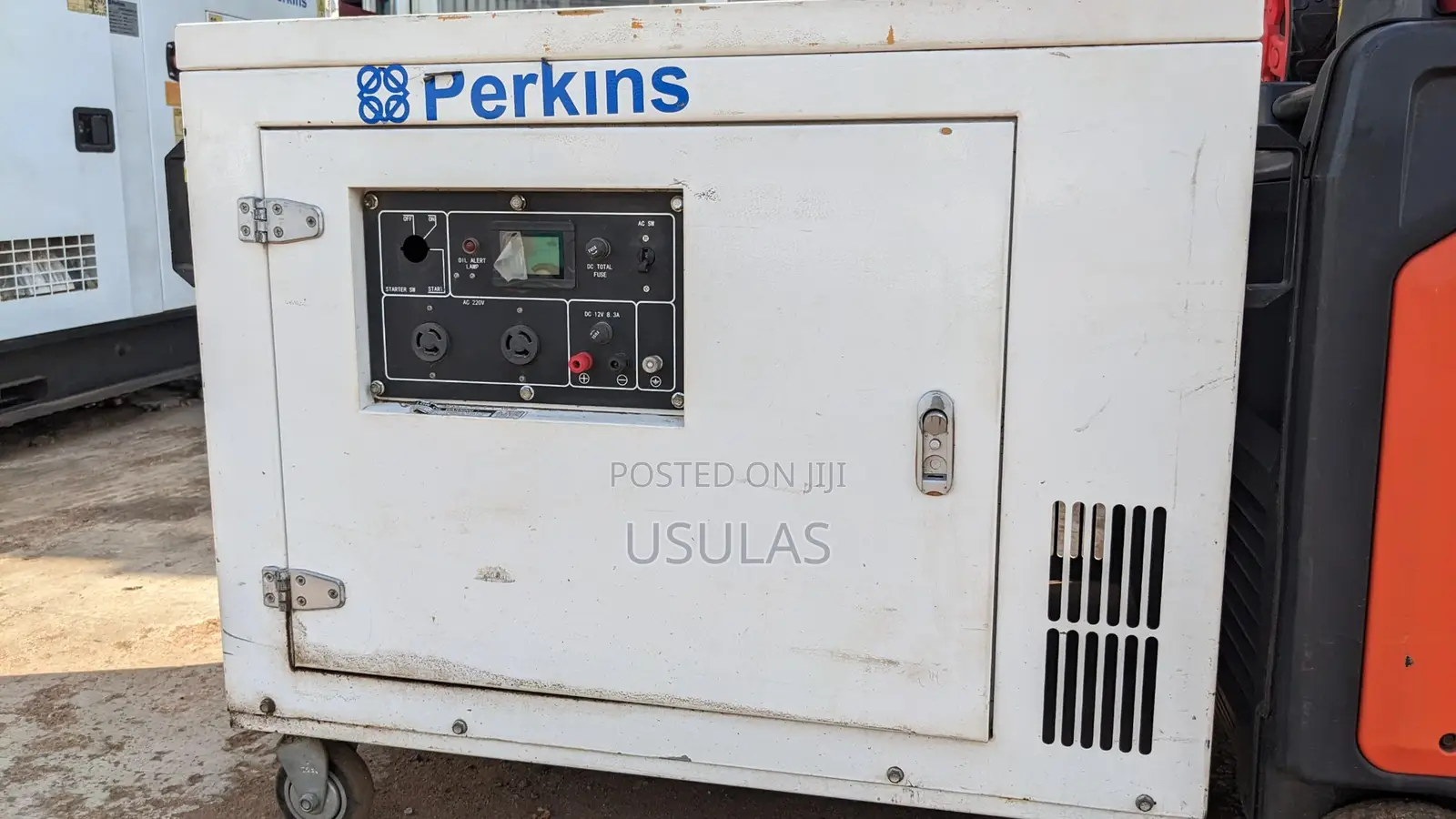 White 10kva Perkins Generator