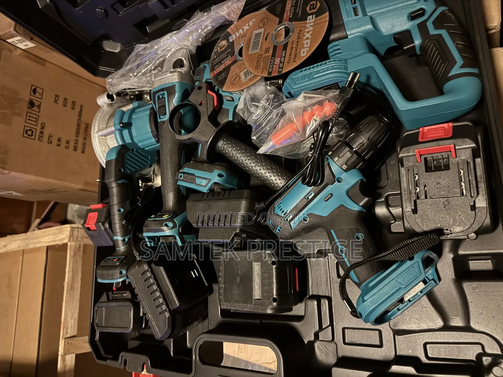5-1 Cordless Industrial Drilling Tools