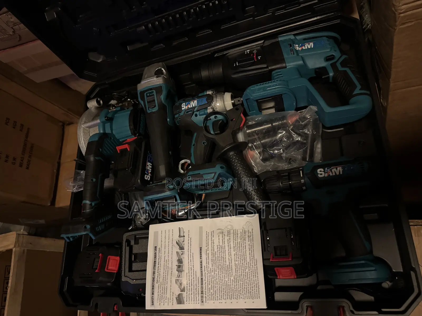 5-1 Cordless Industrial Drilling Tools