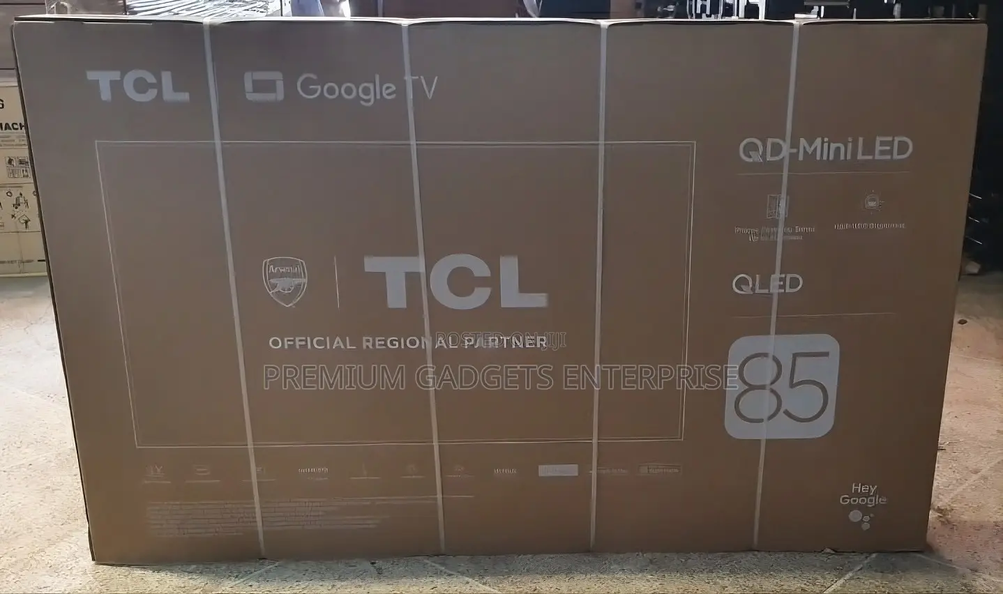 Tcl High Quality 85" Qd-minni Led 4k Smart Google Tv | 85c6k 144hz