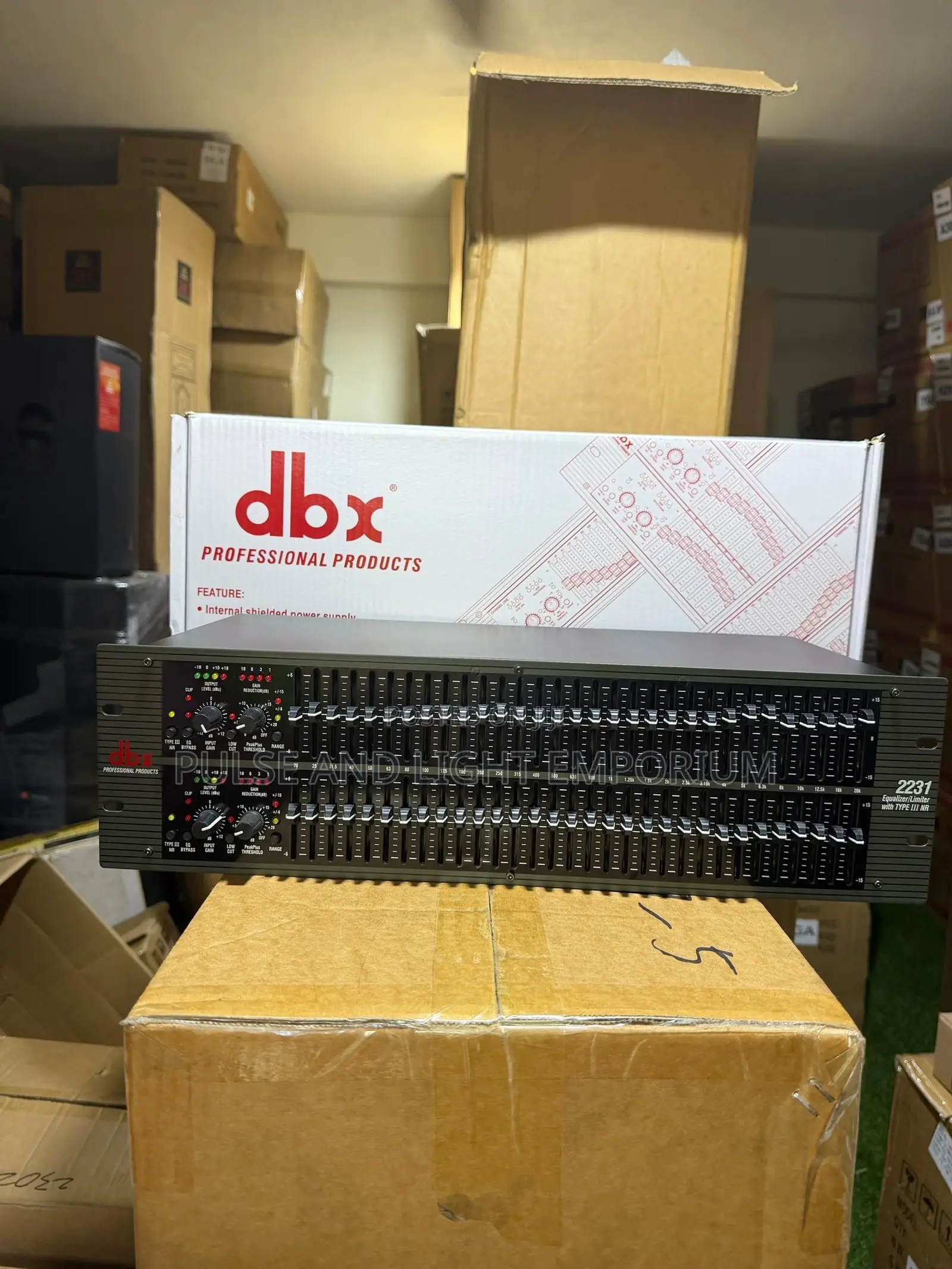 Dbx 2231 Dual 31-band Graphic Equalizer(Double Equalizer)