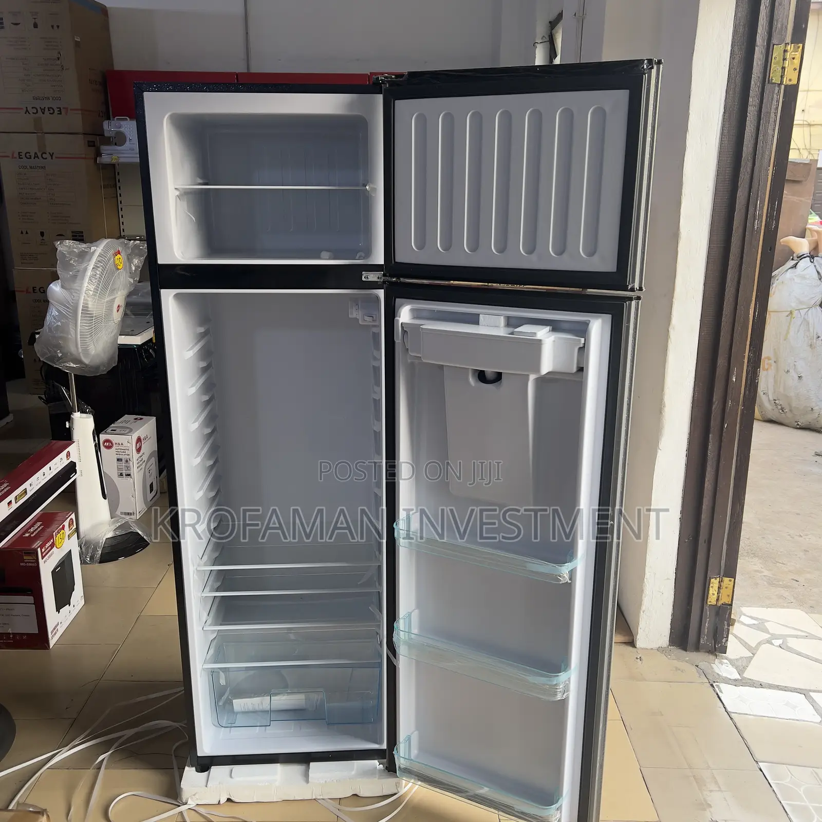 Nasco 280l Top Mount Fridge With Dispenser