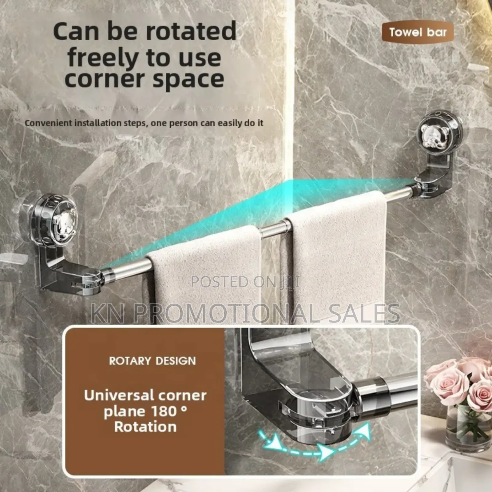 Towel Rack - Adjustable