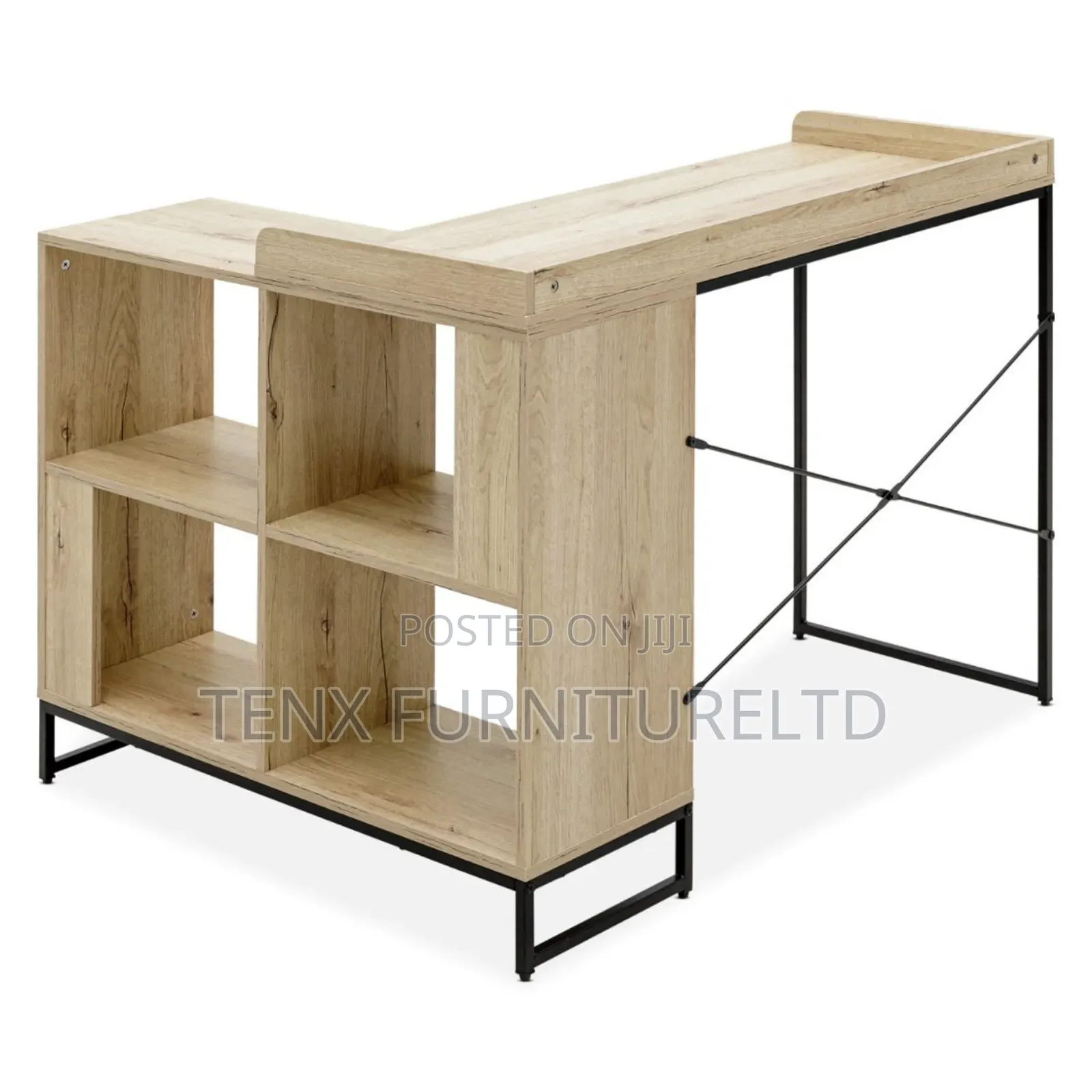 Computer Desk (Walnut Canage)