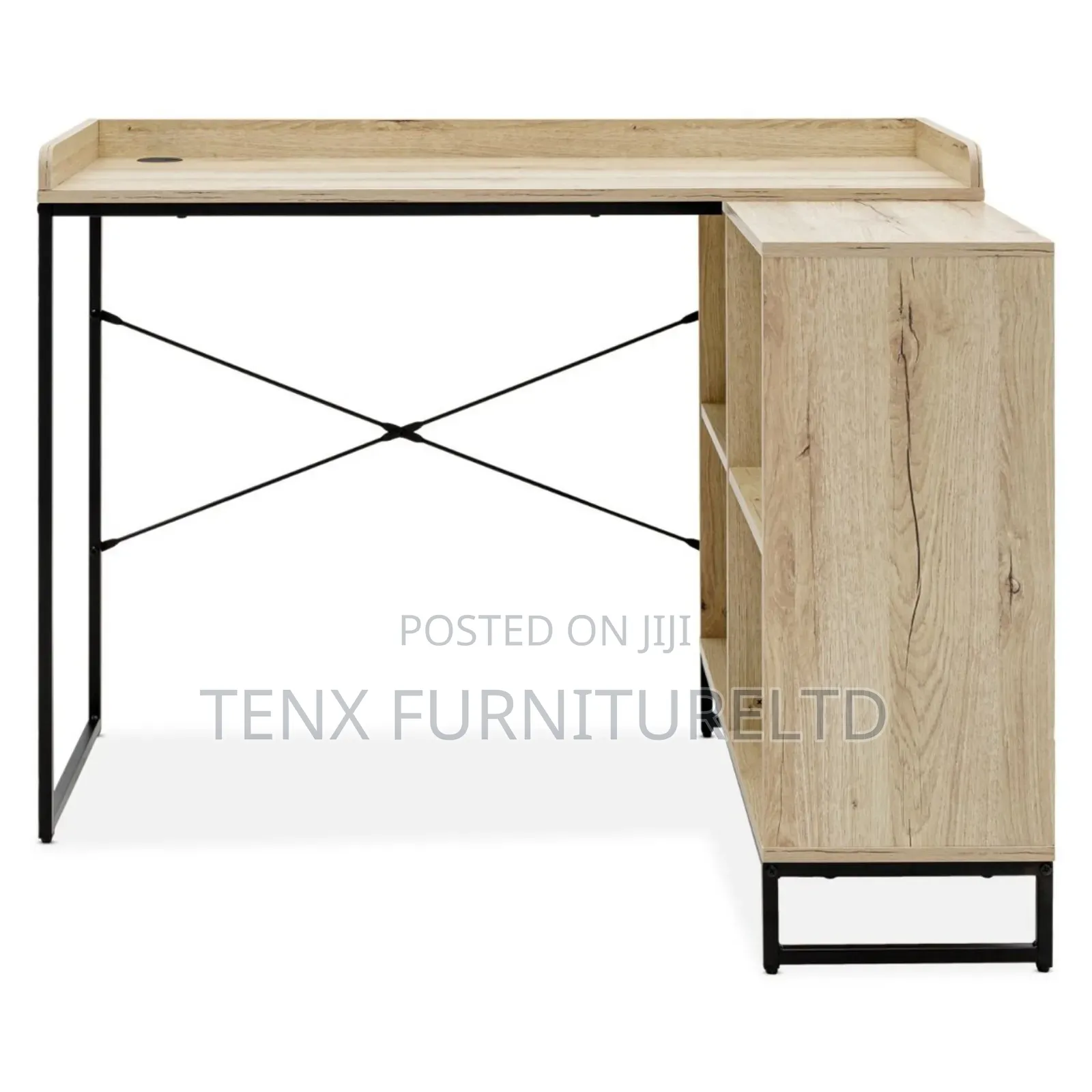 Computer Desk (Walnut Canage)