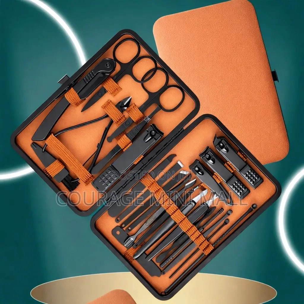 24 - Piece Nail Clipper Manicure Pedicure Kit I