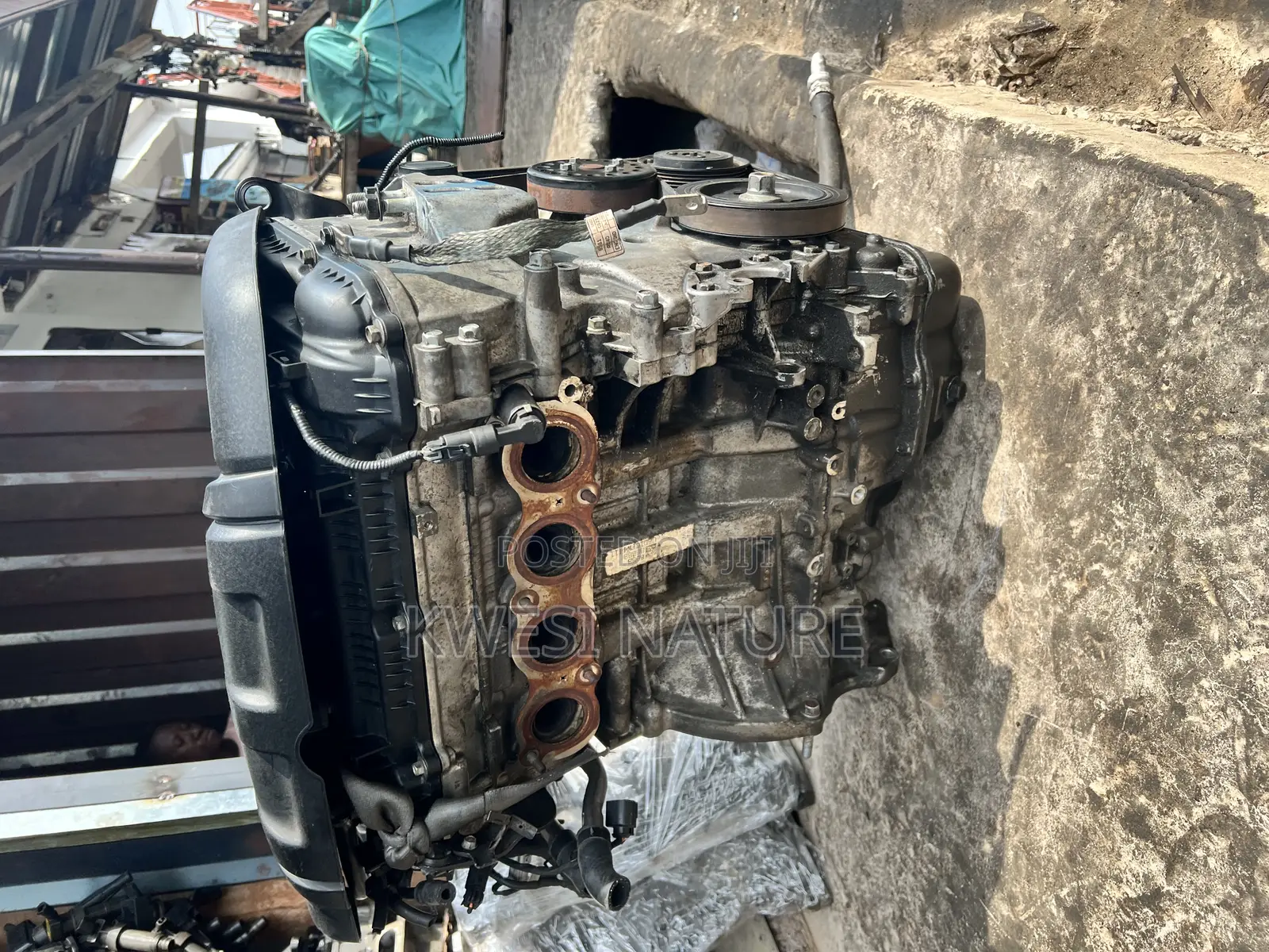 Hyundai Elantra 2012 Complete Engine Without Gearbox