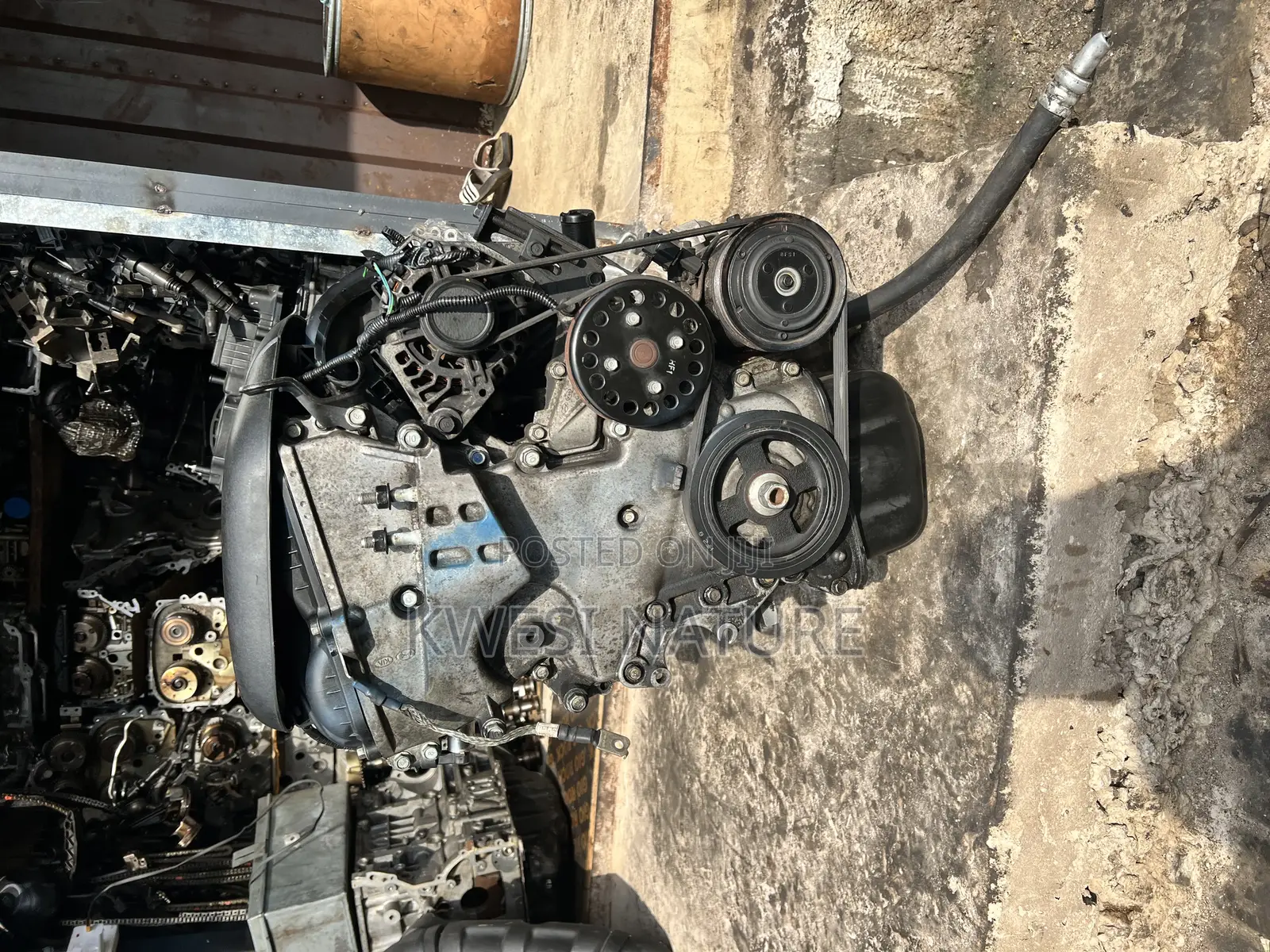 Hyundai Elantra 2012 Complete Engine Without Gearbox