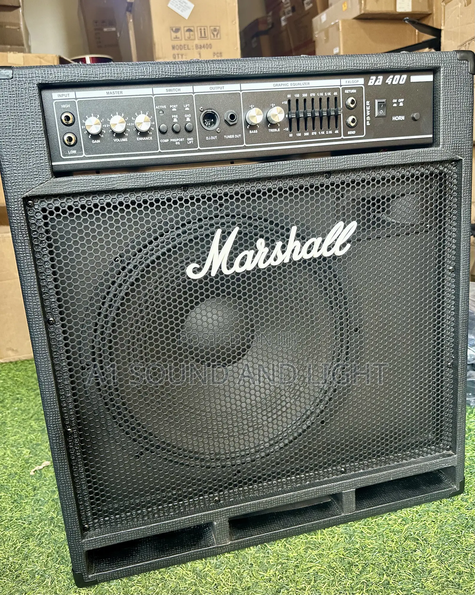 Marshall-Ba400 Bass Guitar Combo