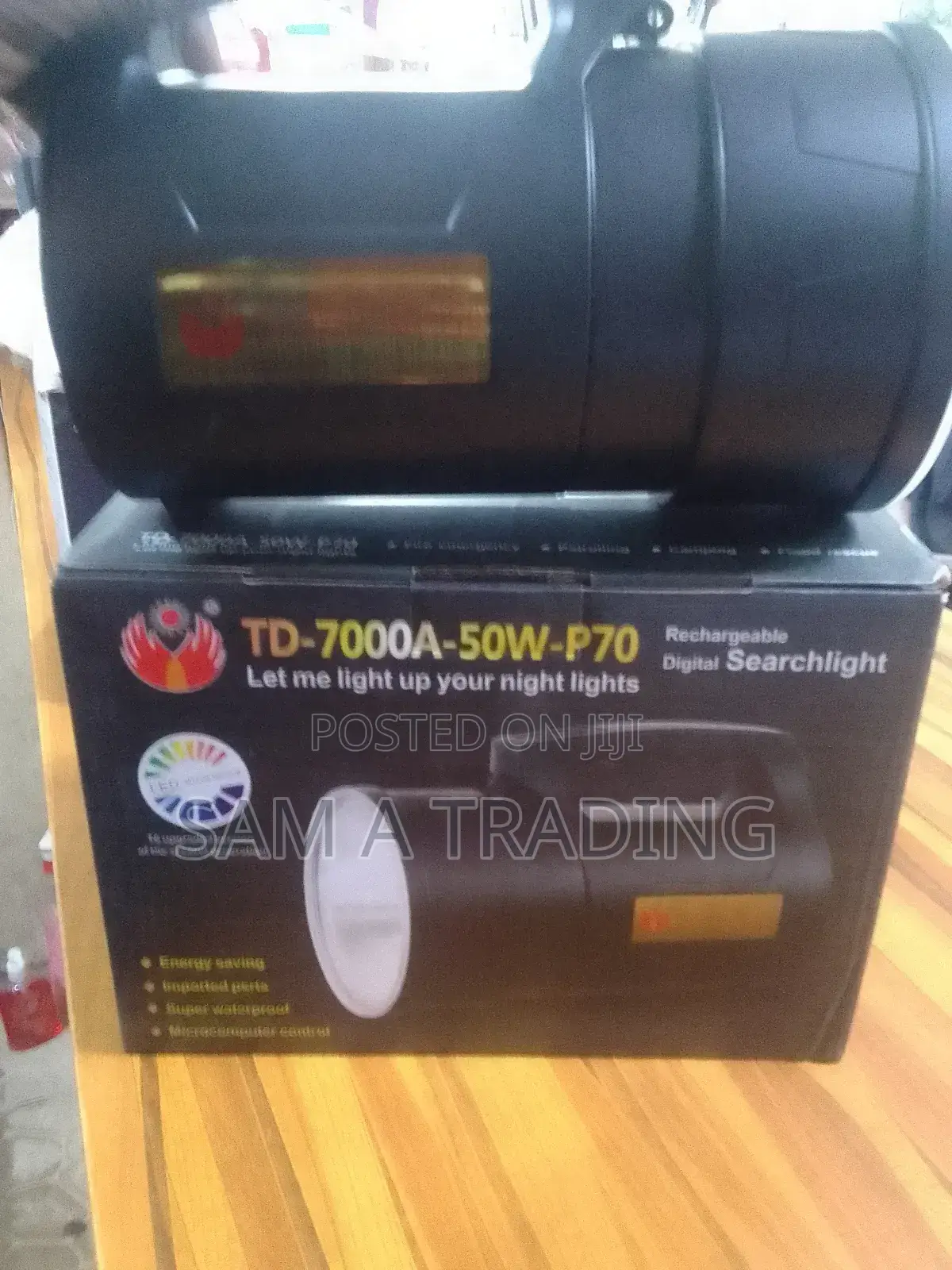 Rechargeable Searchlight