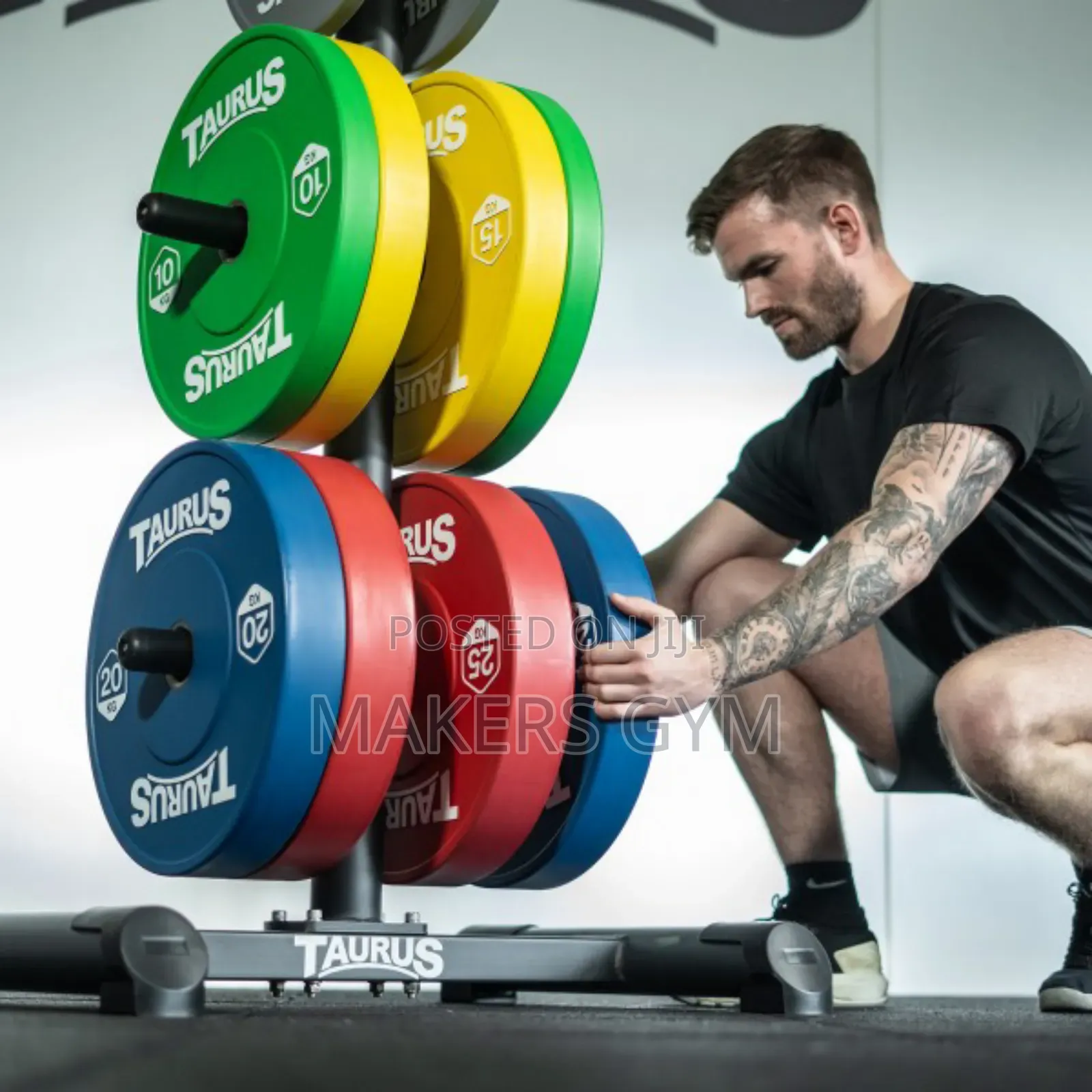 Olympic Weight Plate Rack