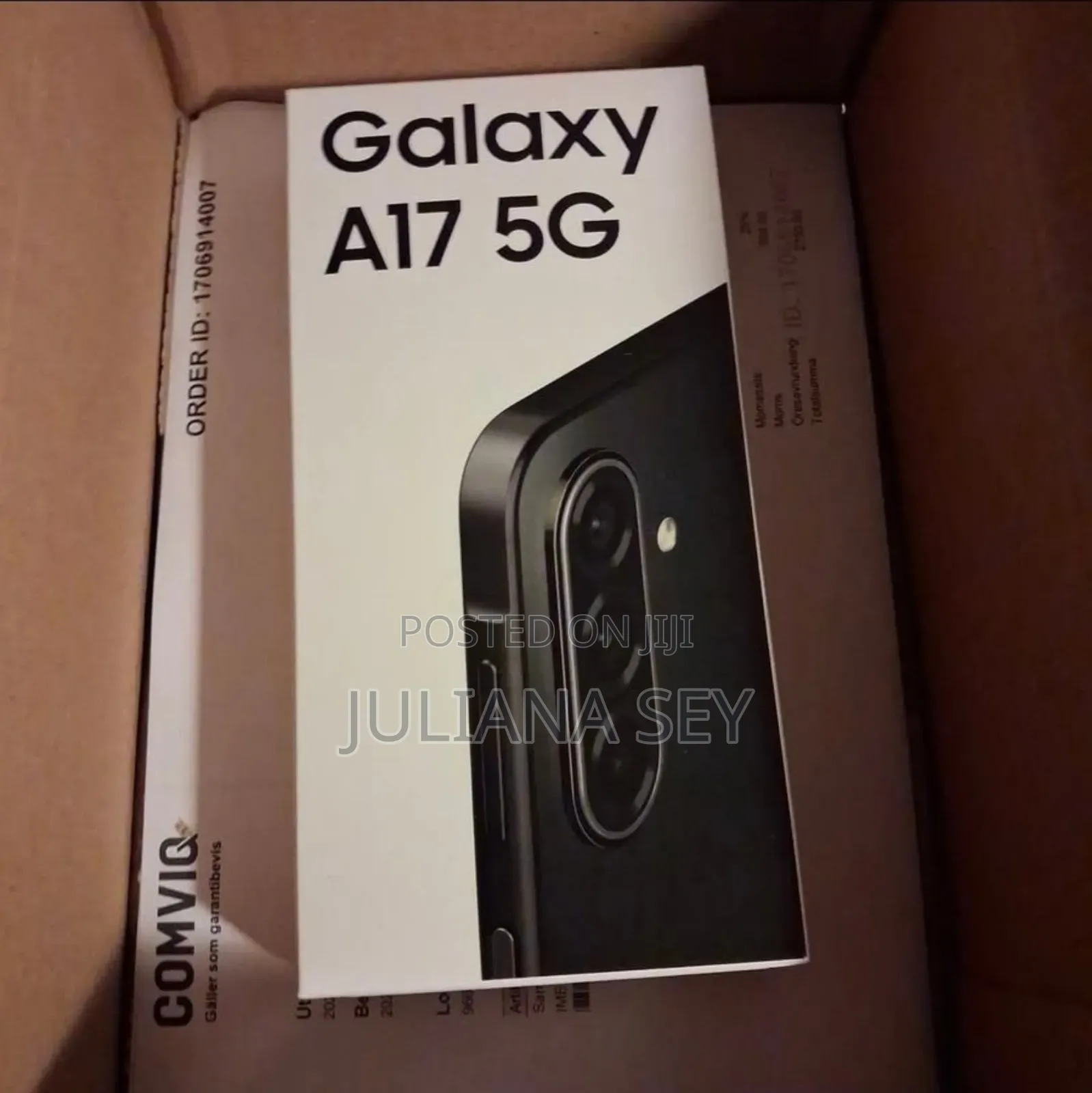 New Samsung Galaxy A17 5G 256 GB Black