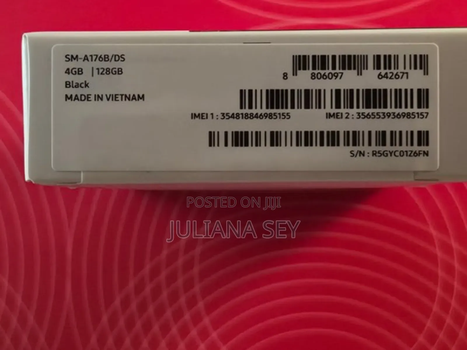 New Samsung Galaxy A17 128 GB Black