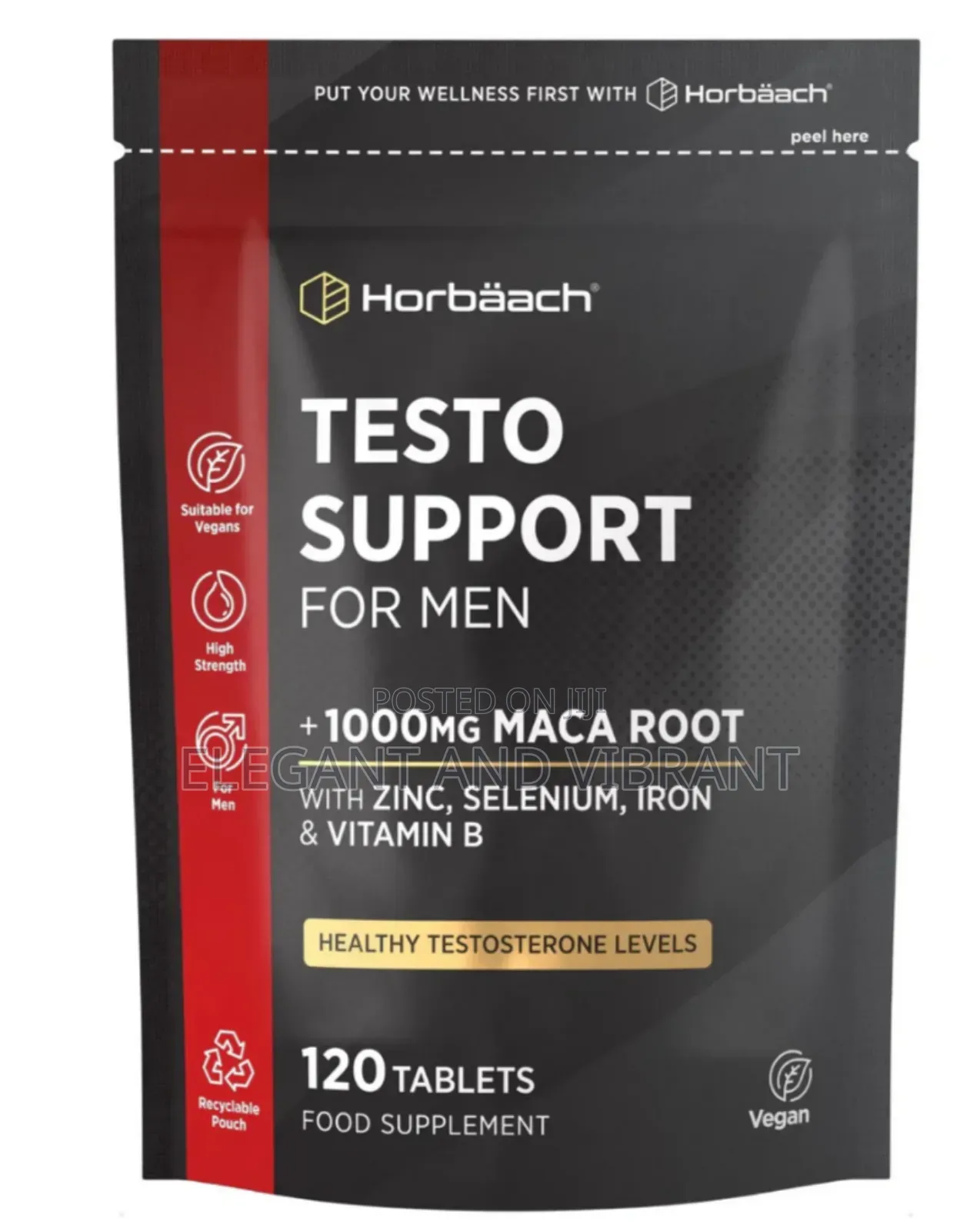 Testosterone Support Boost for Men
