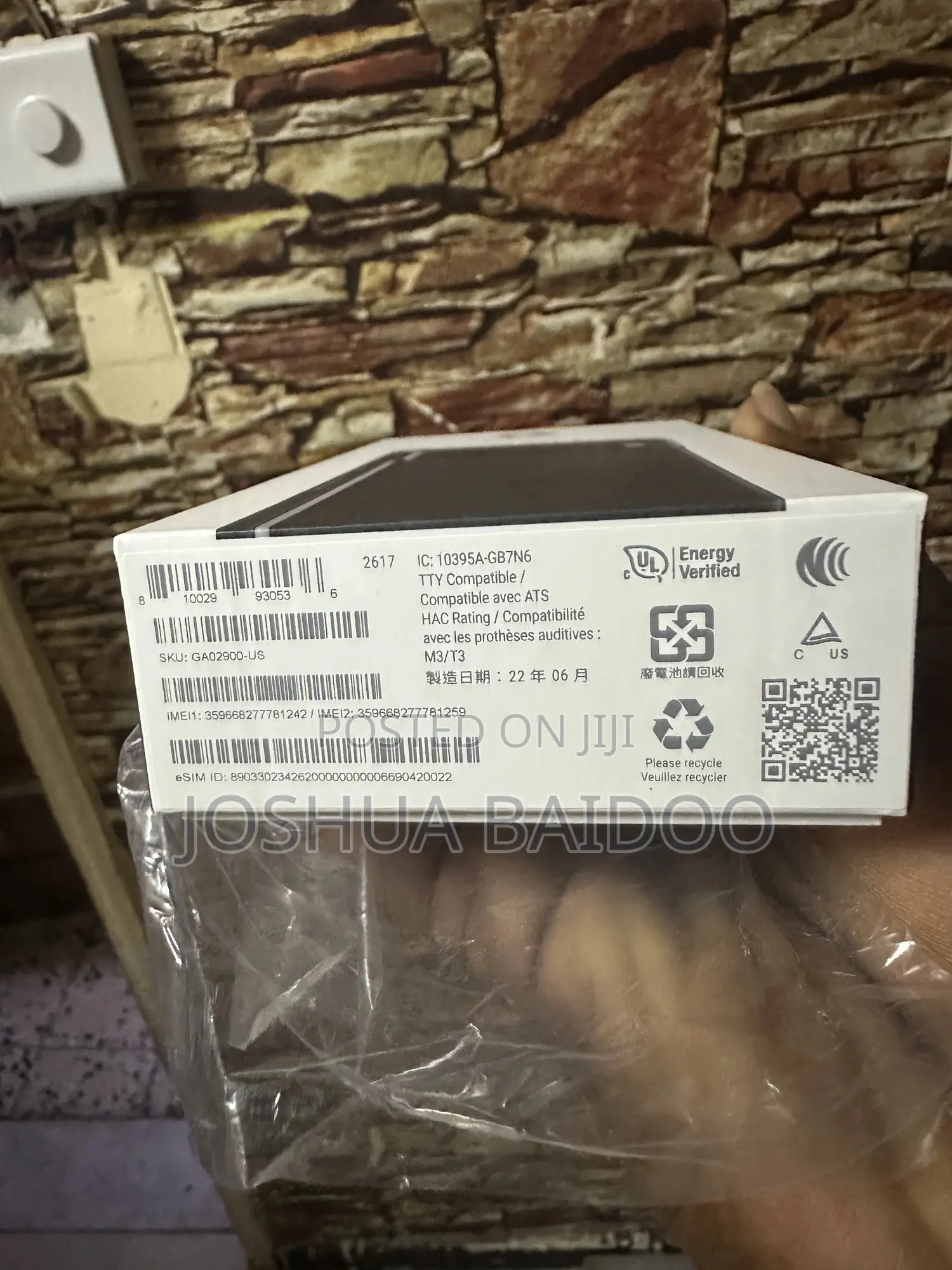New Google Pixel 6 128 GB Black