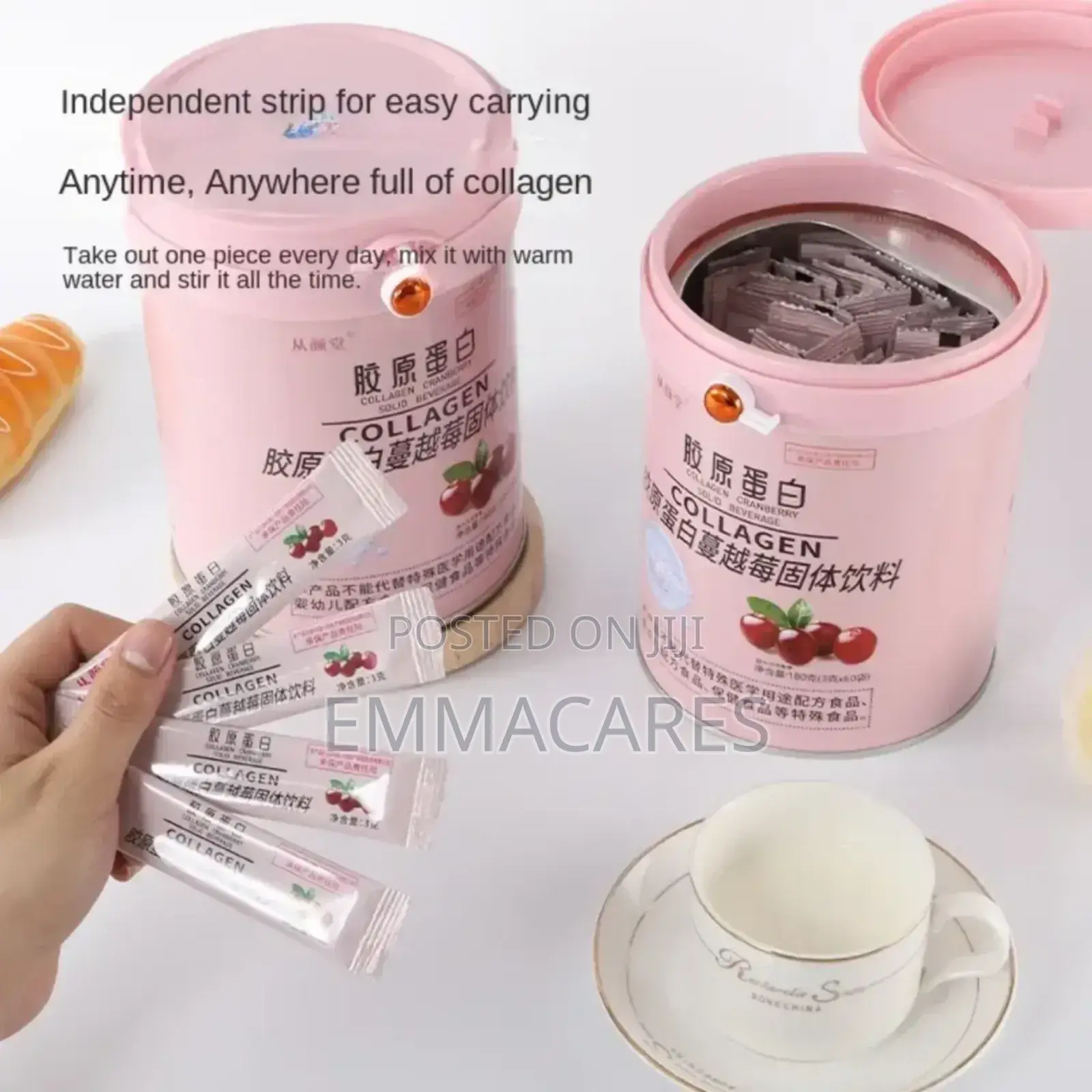 Collagen Cranberry Solid Beverage