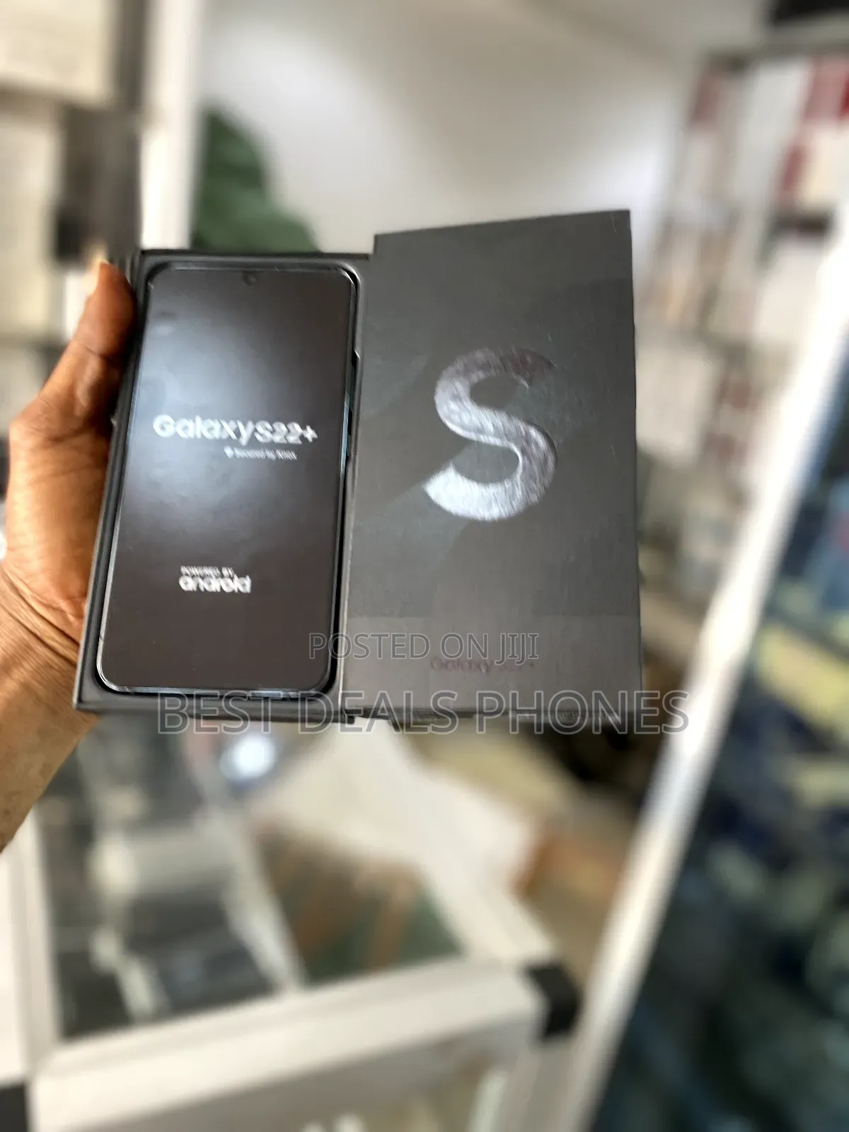 New Samsung Galaxy S22+ 5G 256 GB Black