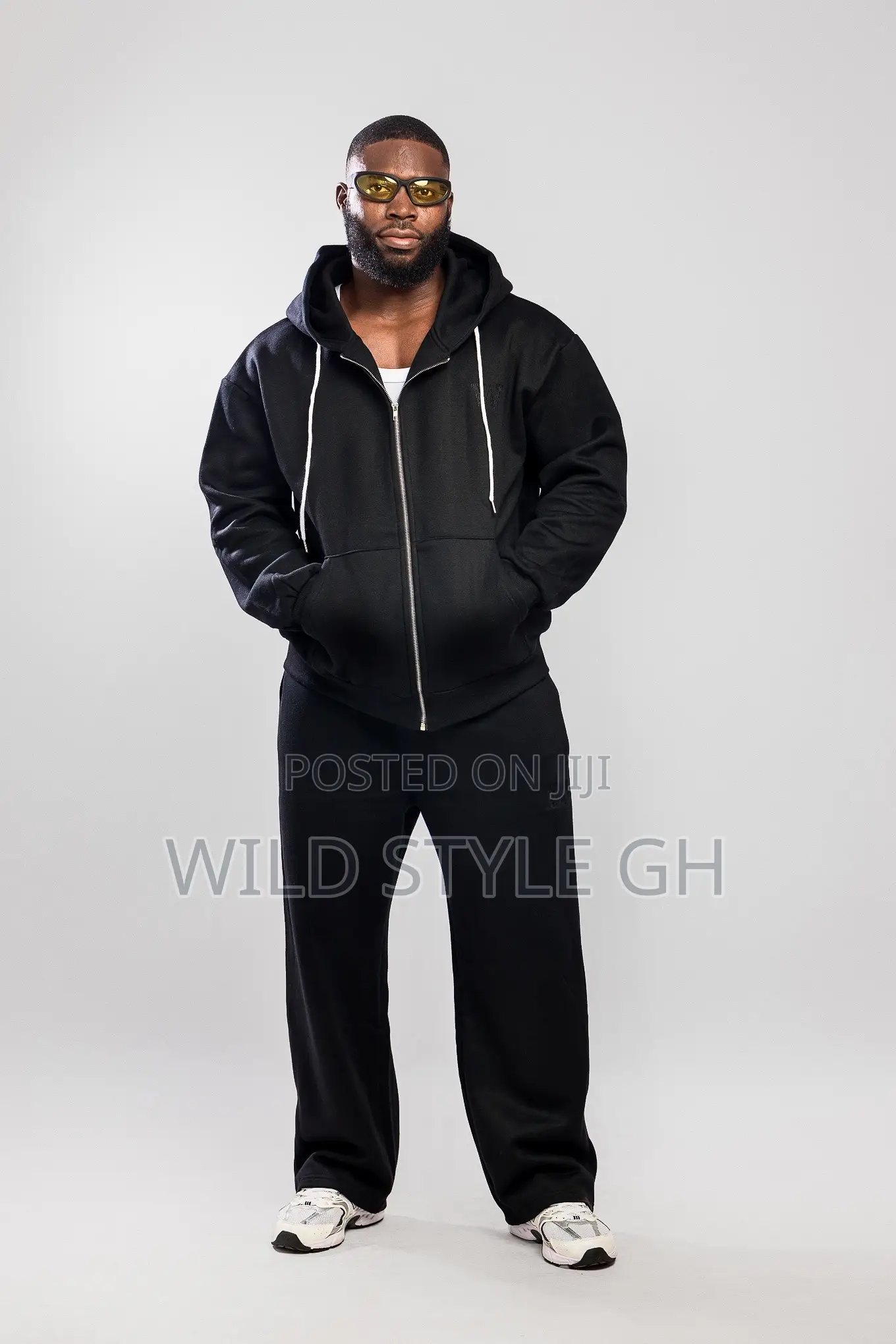 Warm Zip-up Hoodie Tracksuits