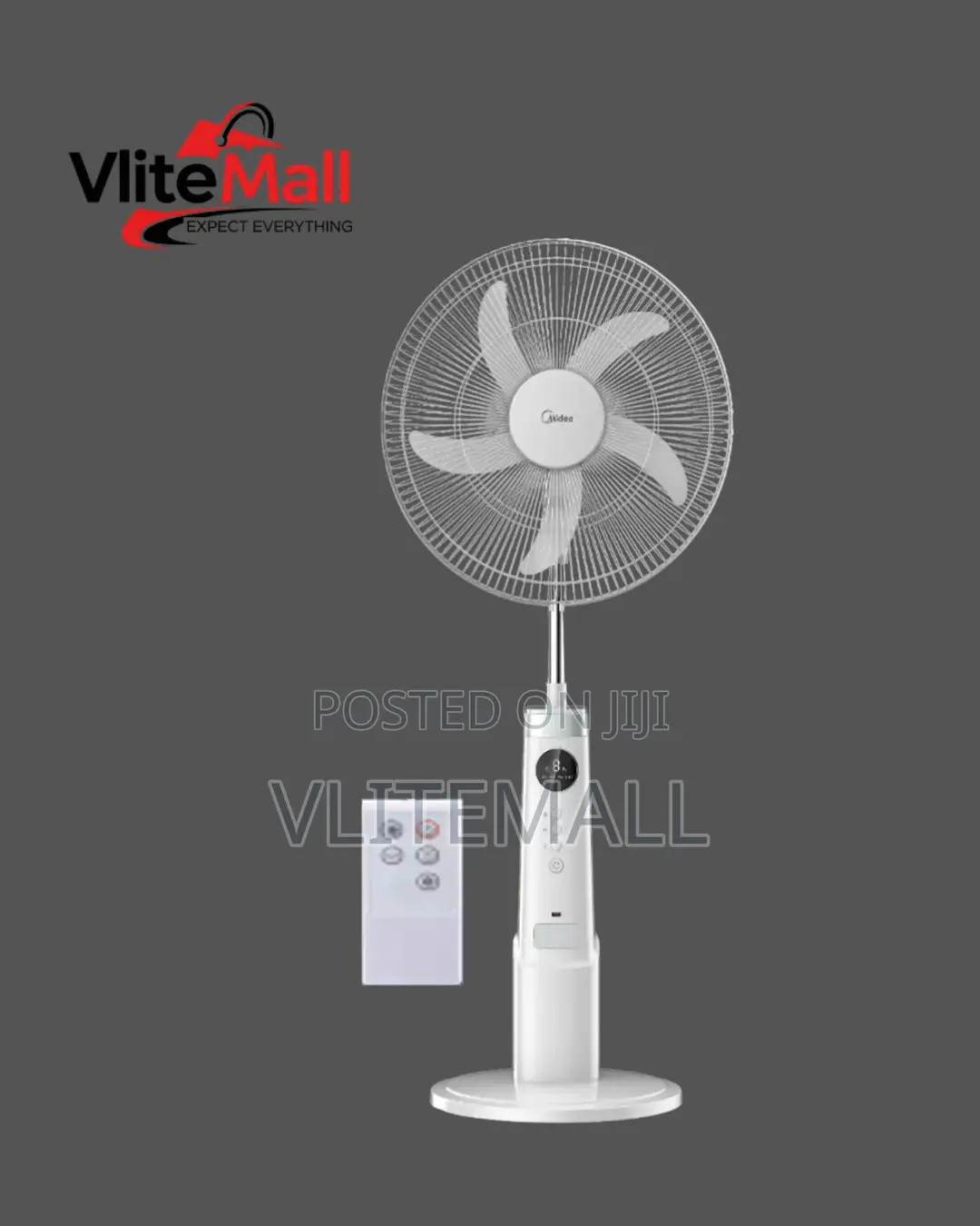 Midea Recharghable Fan 18'' Fs45-23mrd