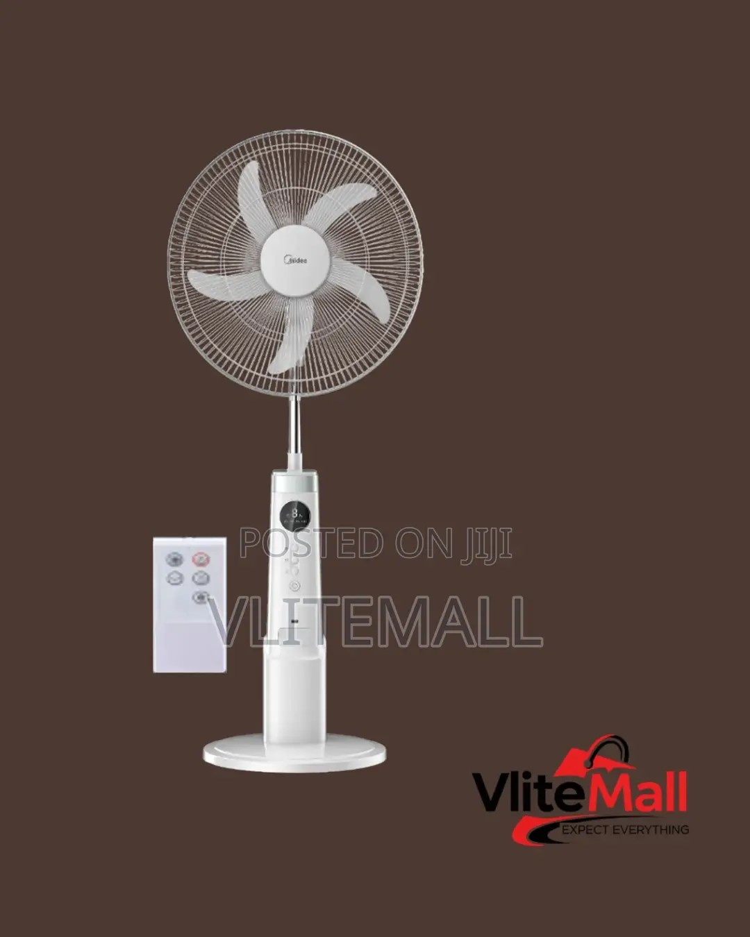 Midea Recharghable Fan 18'' Fs45-23mrd