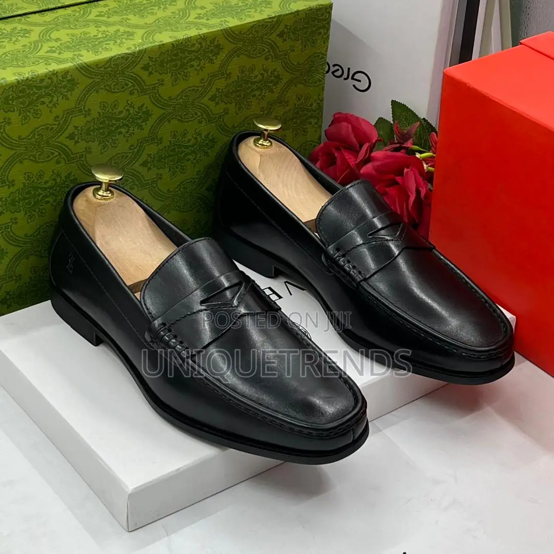 Billionaire Leather Penny Loafers