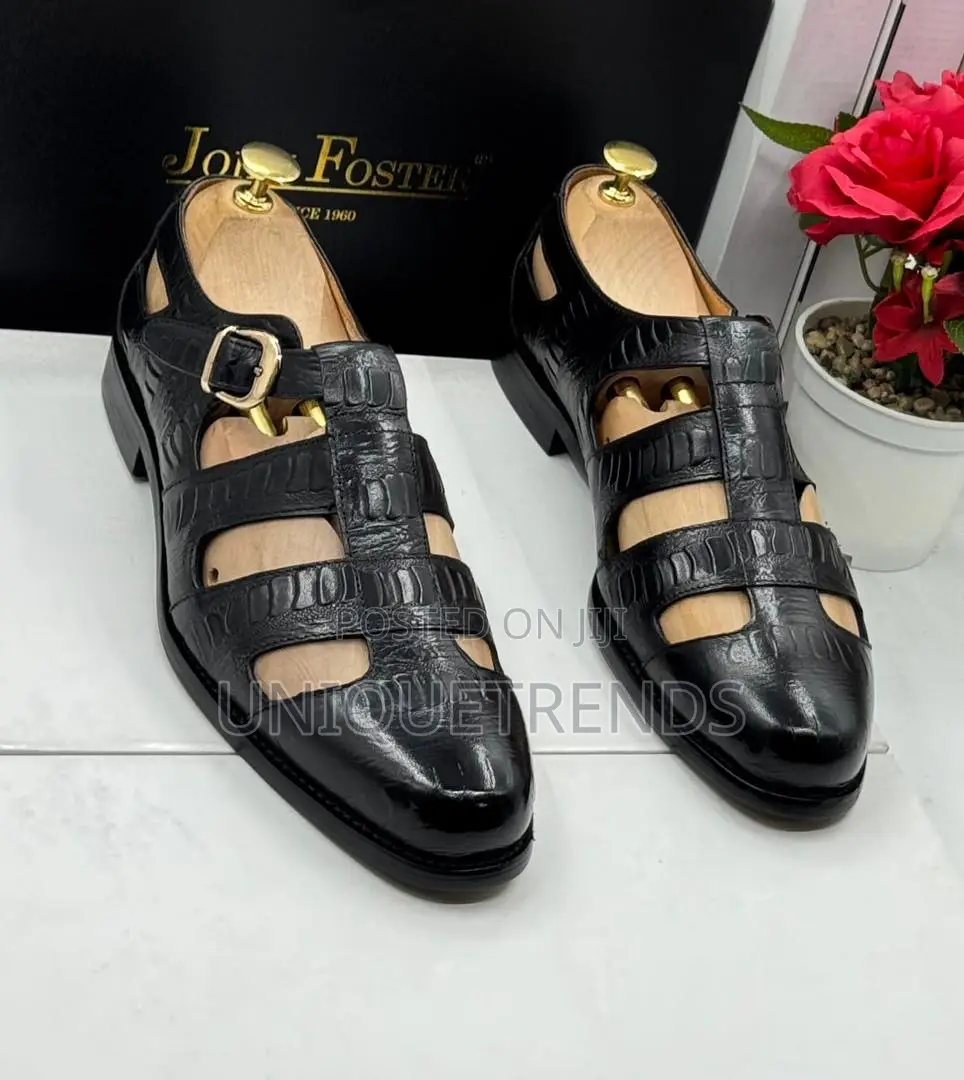 High Quality John Foster Leather Sandals